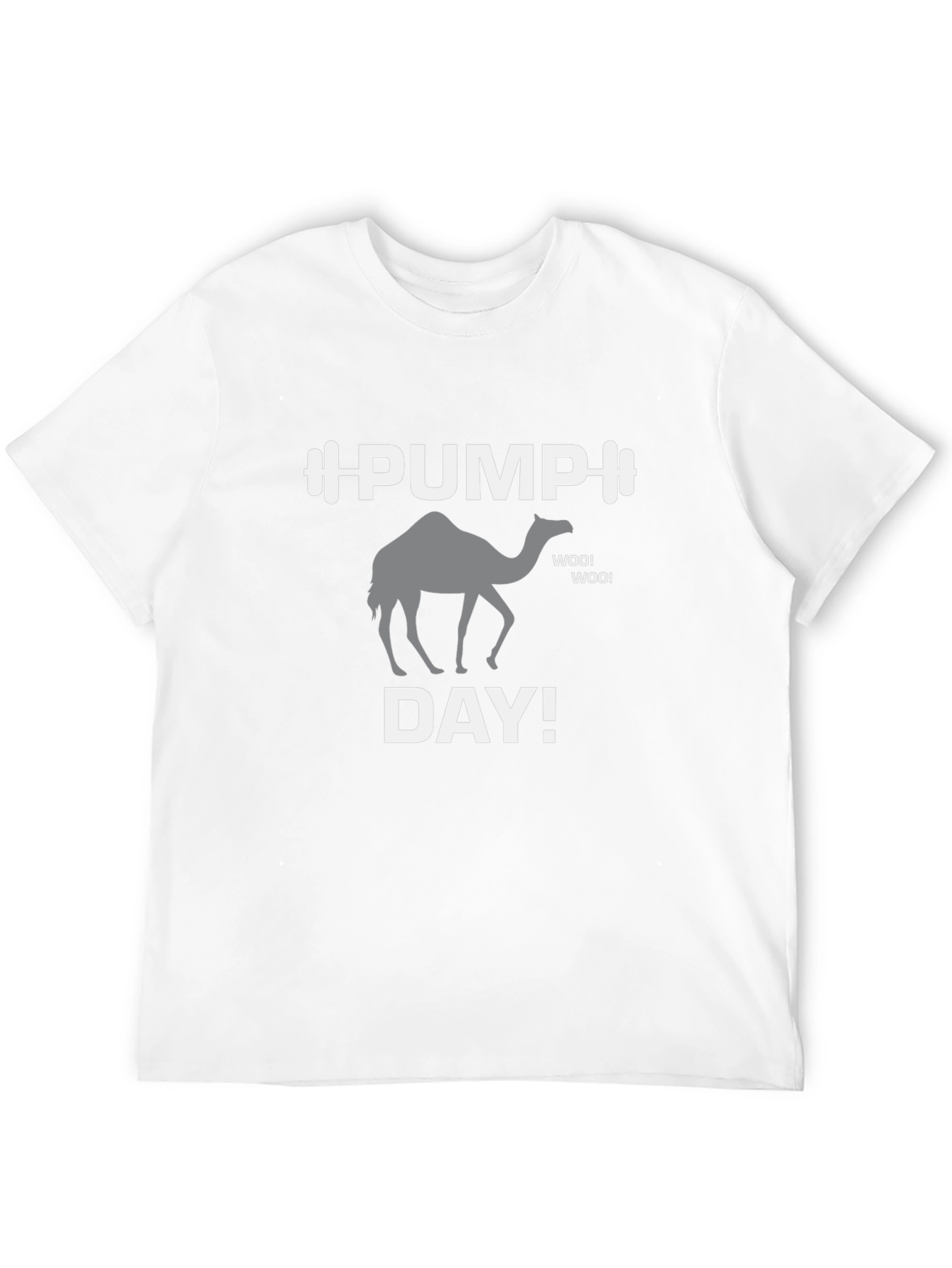 Pump Day Camel Graphic Tee - Black Gym Shirt