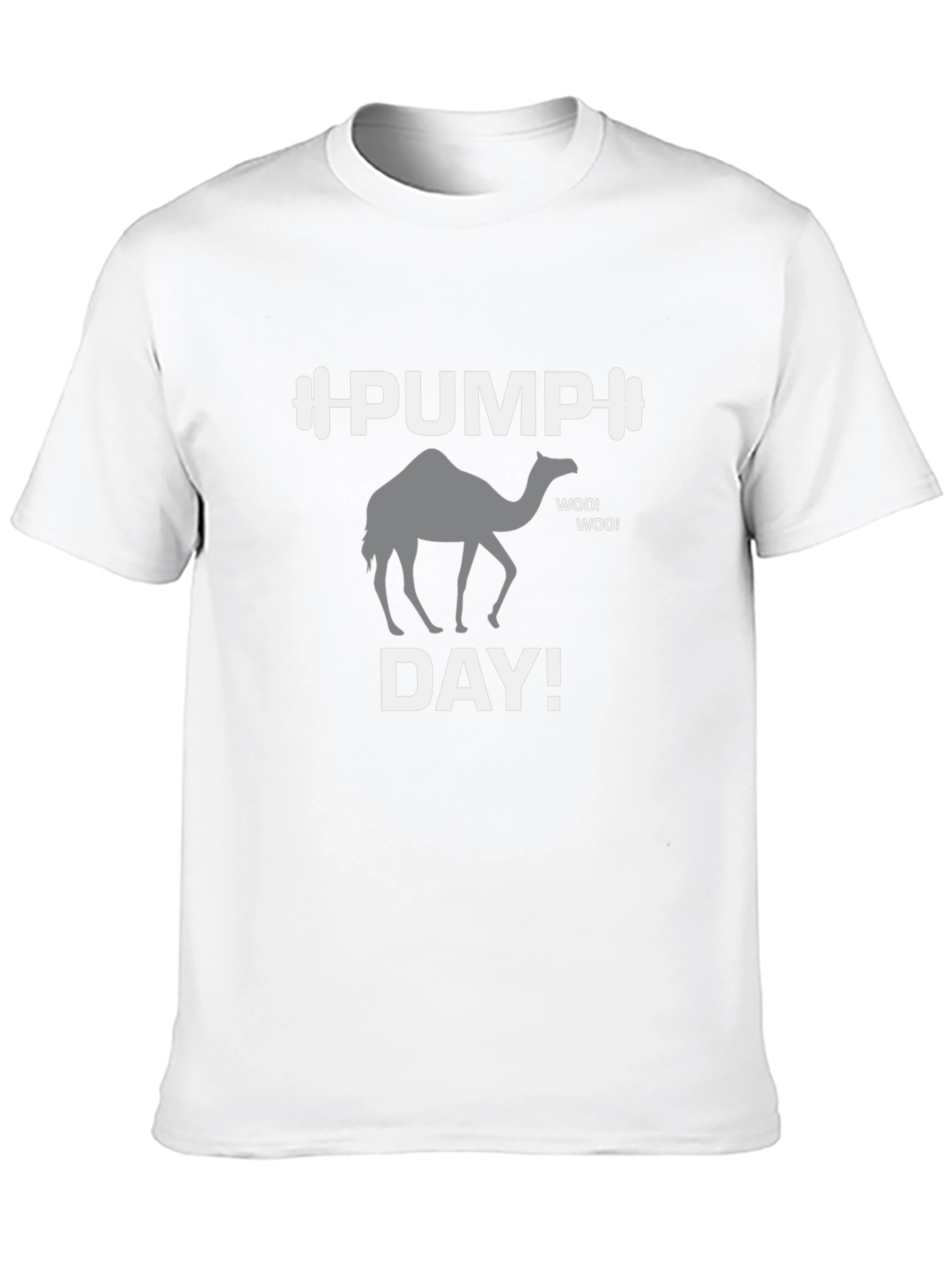 Pump Day Camel Graphic Tee - Black Gym Shirt