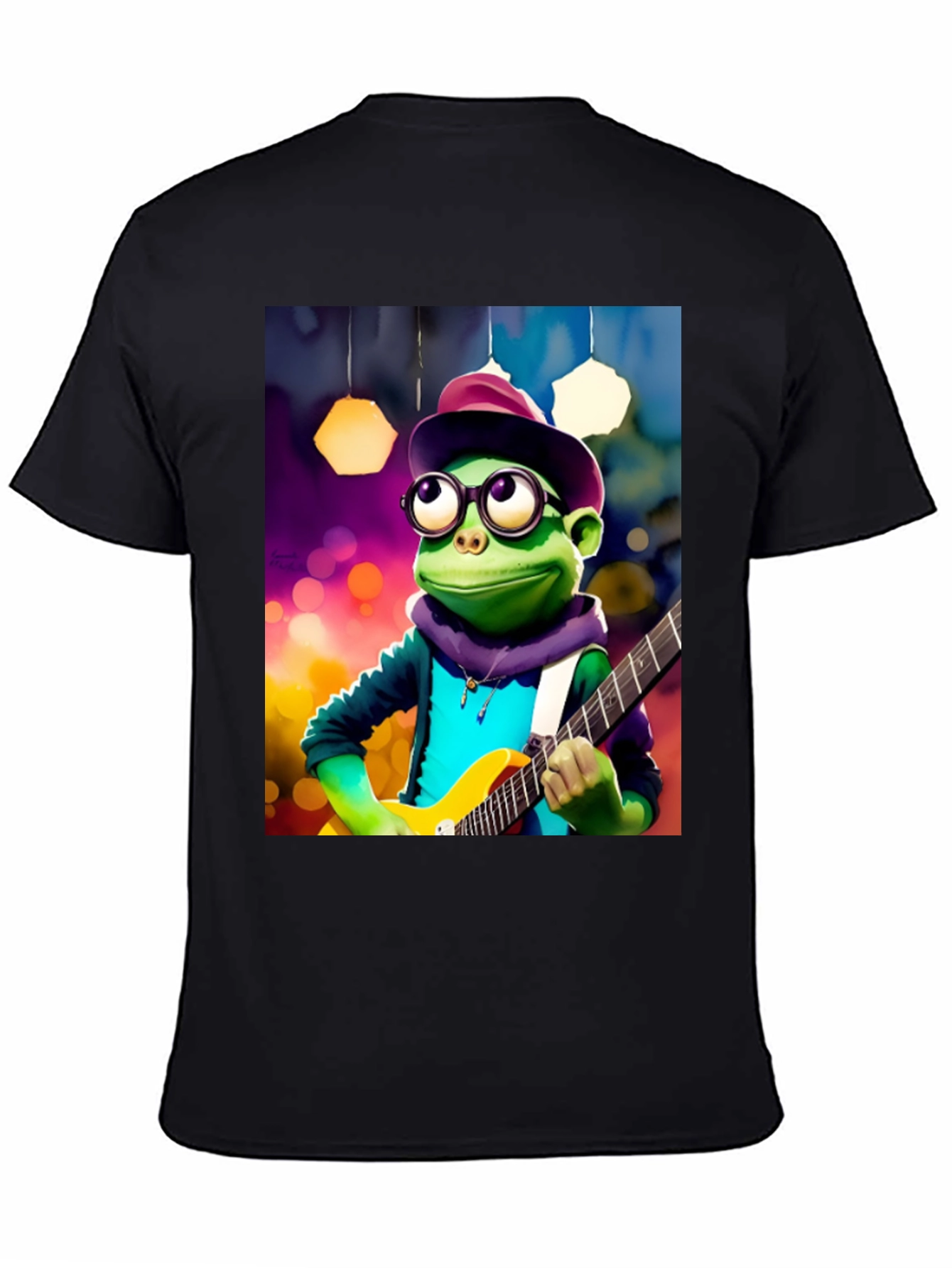 Frog Musician T-Shirt