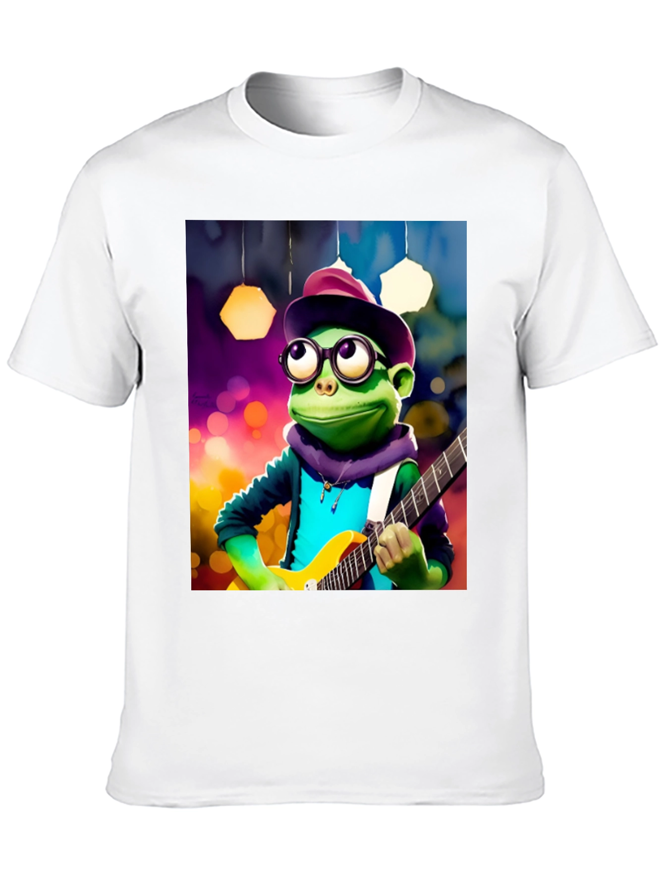 Frog Musician T-Shirt