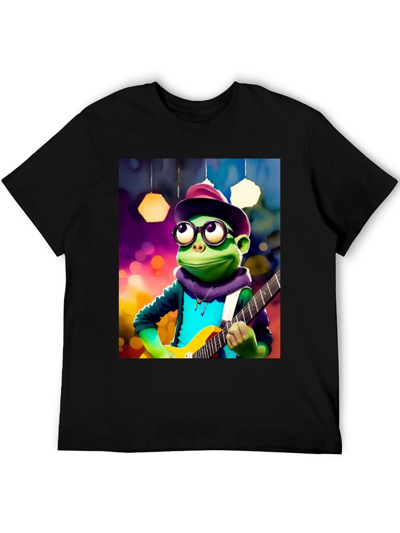 Frog Musician T-Shirt