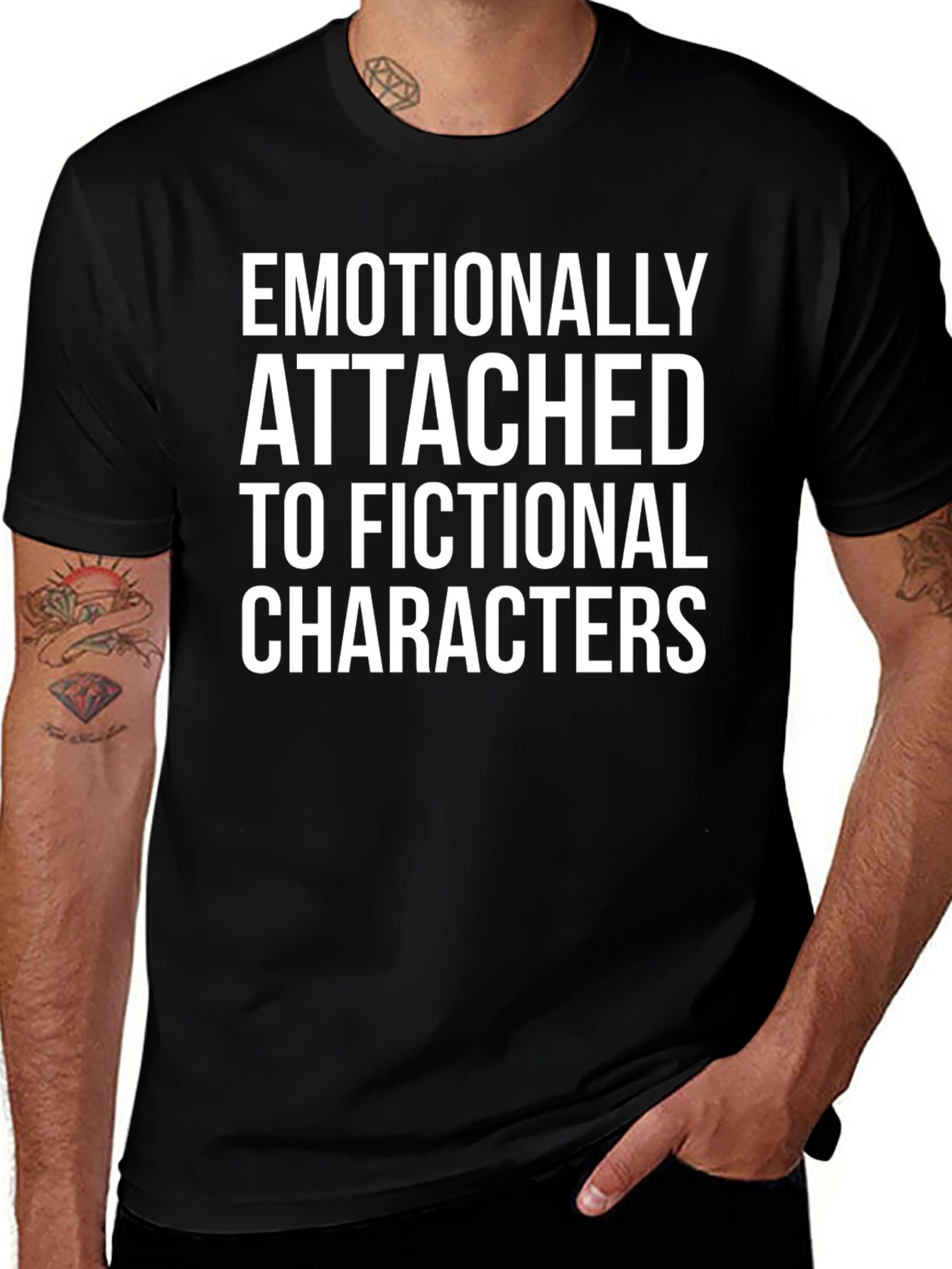 Emotionally Attached T-Shirt | Fictional Characters Tee