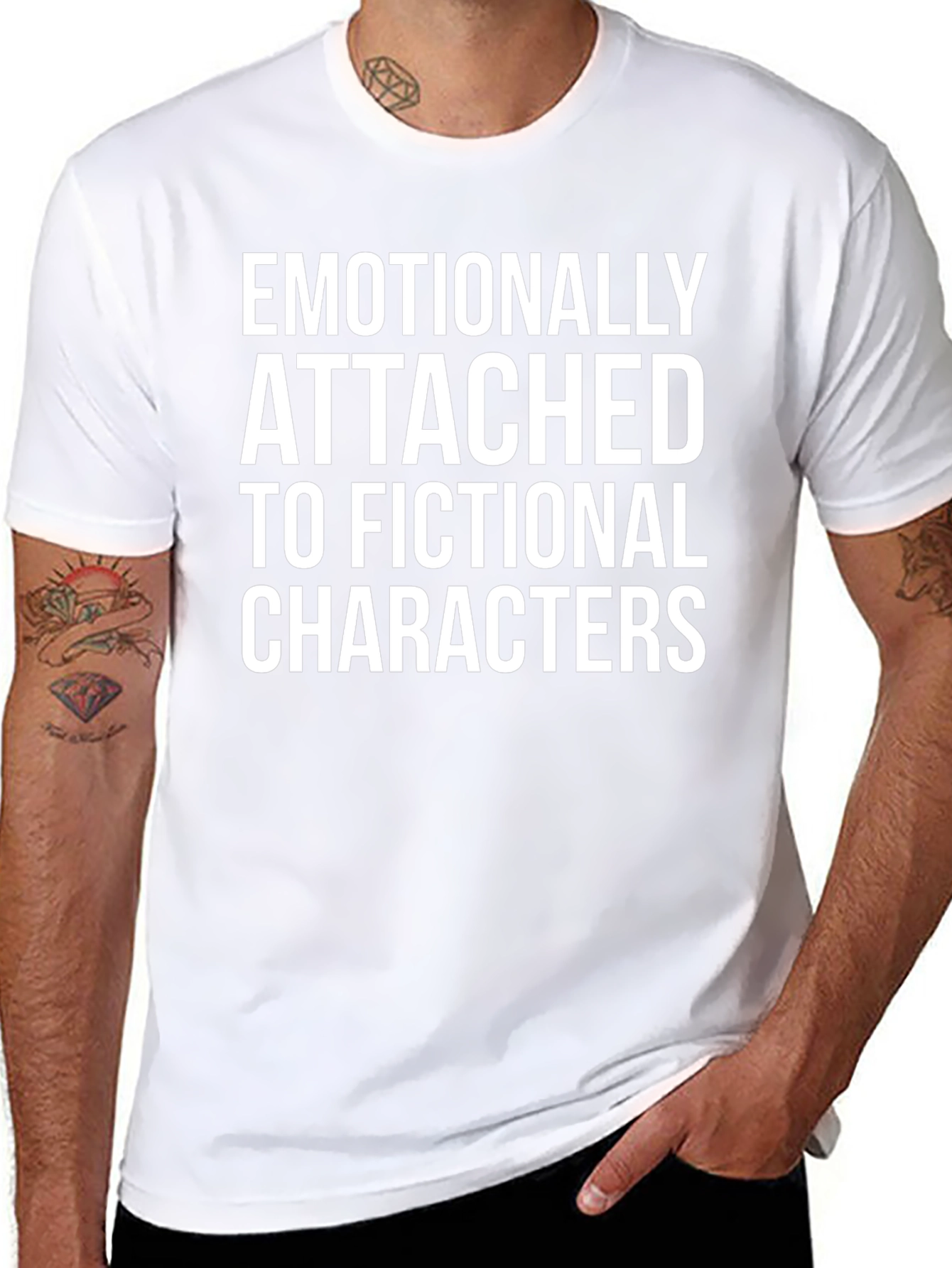 Emotionally Attached T-Shirt | Fictional Characters Tee