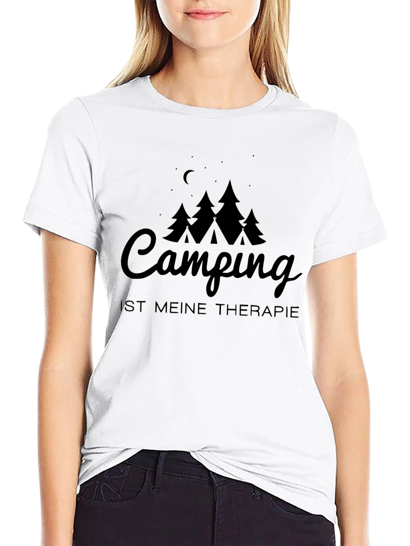 Camping Therapy T-Shirt - Nature Lover Tee