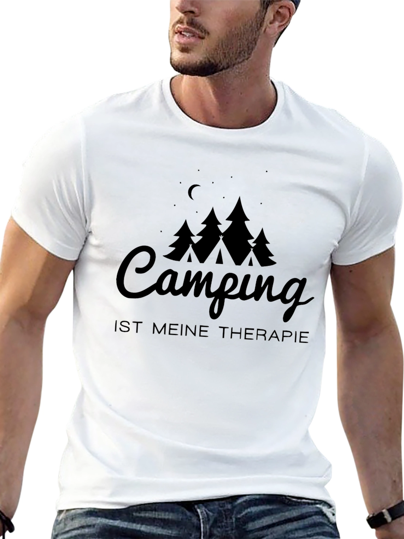 Camping Therapy T-Shirt - Nature Lover Tee