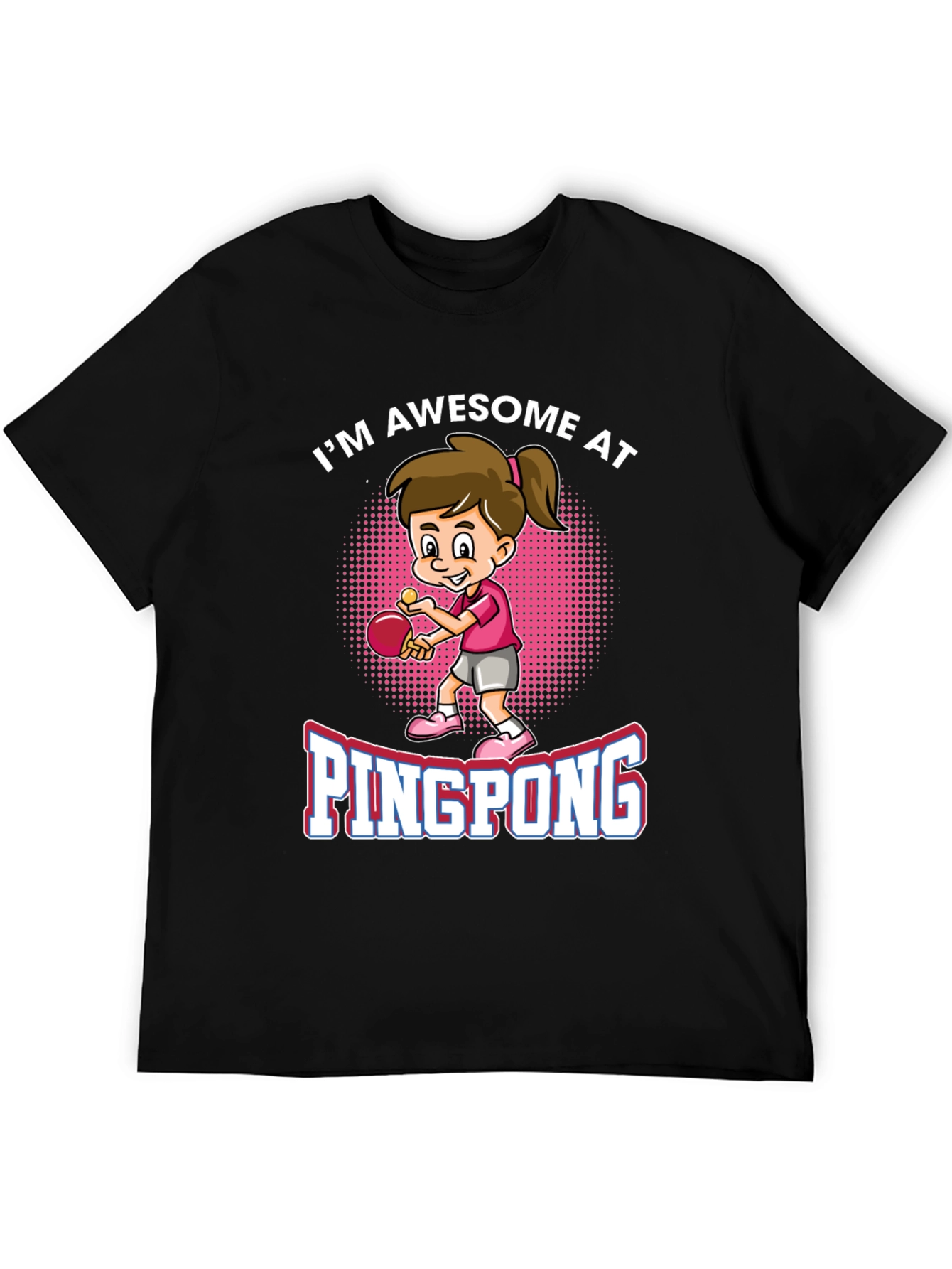 Awesome Ping Pong Girls T-Shirt