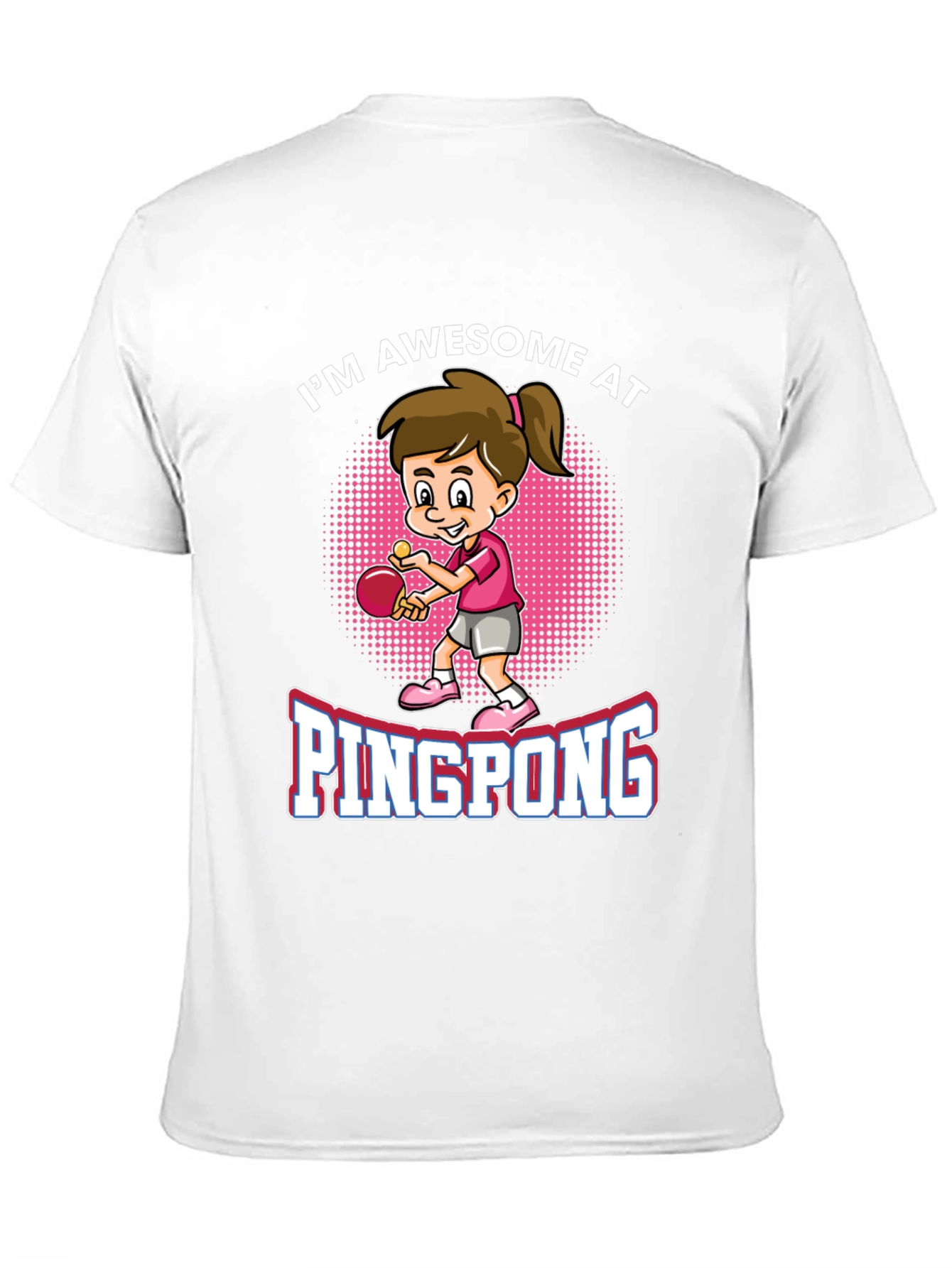 Awesome Ping Pong Girls T-Shirt