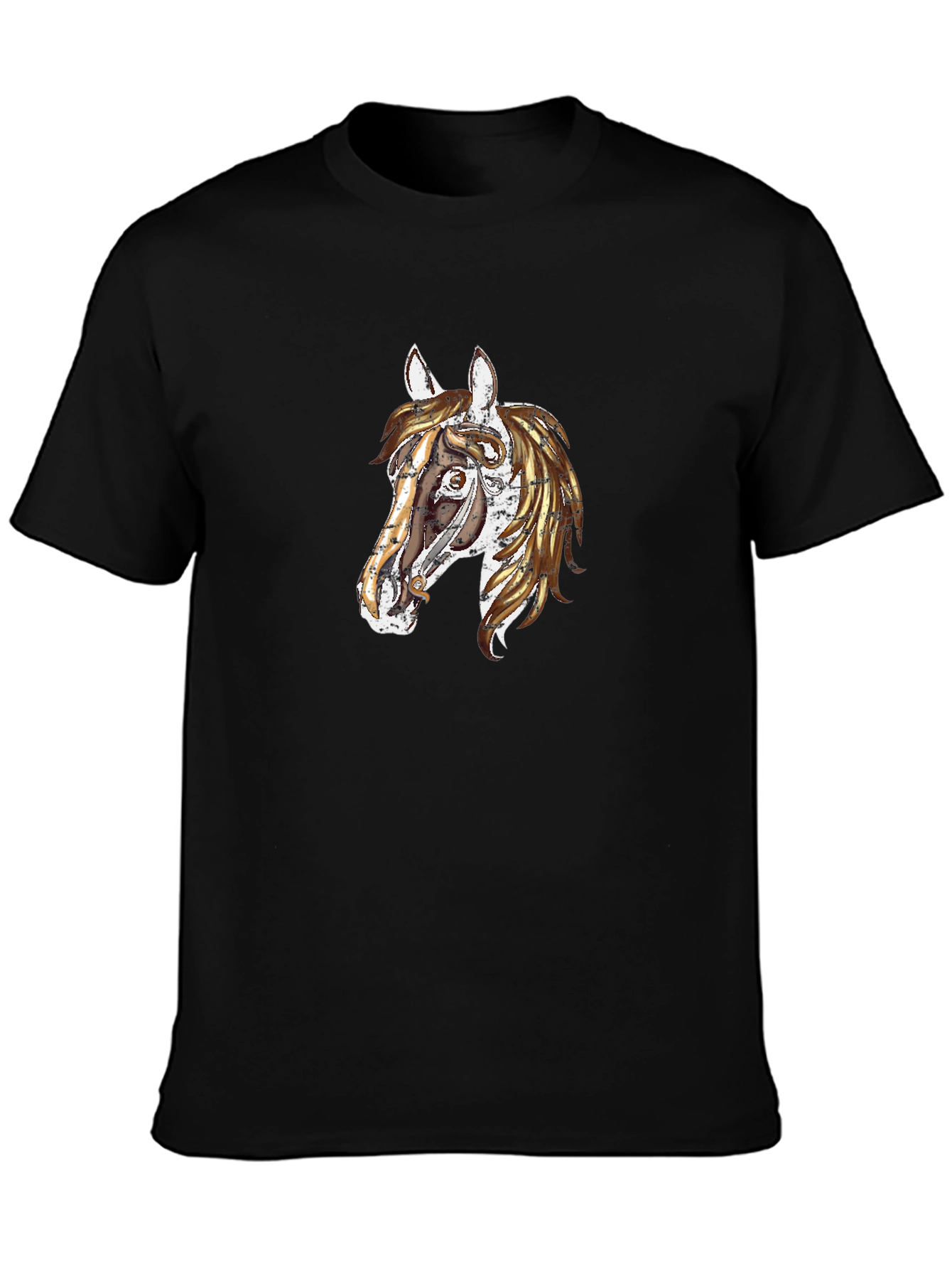 Horse Graphic Tee - Unique Animal Design T-Shirt