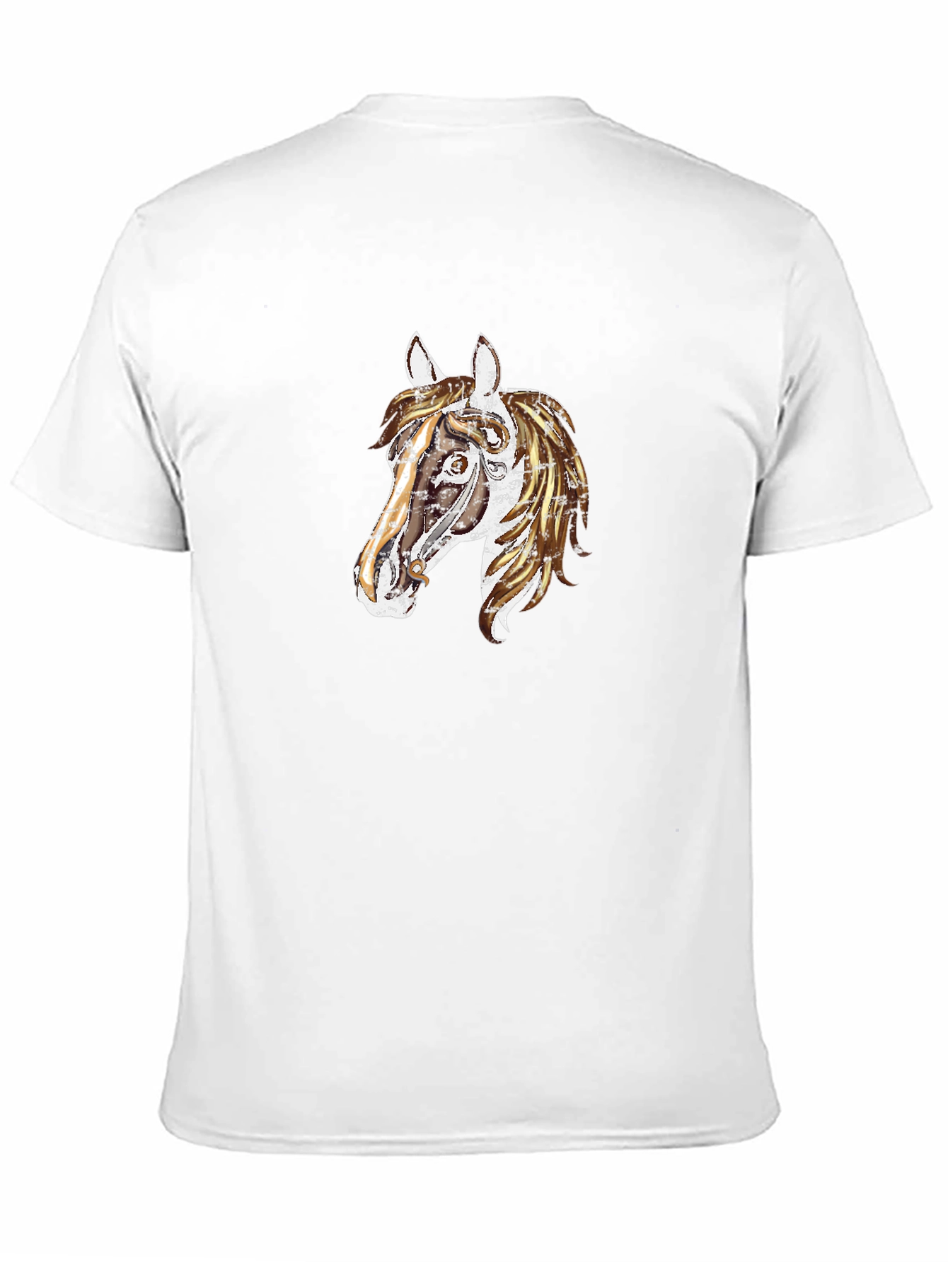 Horse Graphic Tee - Unique Animal Design T-Shirt