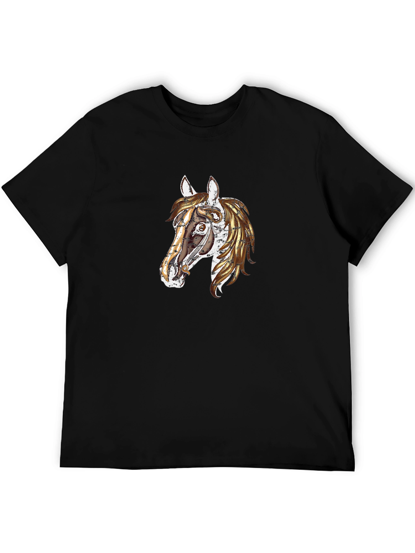 Horse Graphic Tee - Unique Animal Design T-Shirt