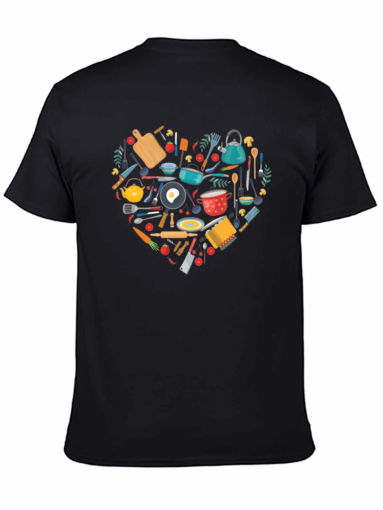 Chefs Heart T-Shirt - Culinary Love!