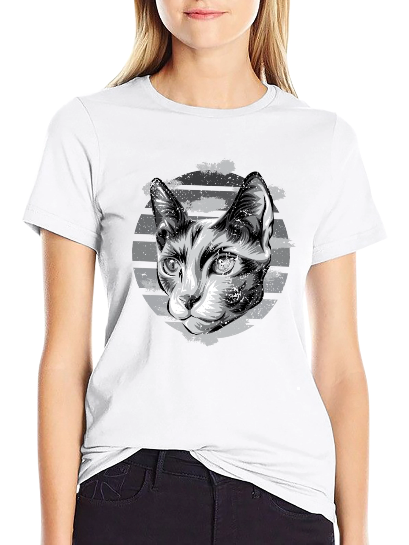 Cool Cat Graphic T-Shirt