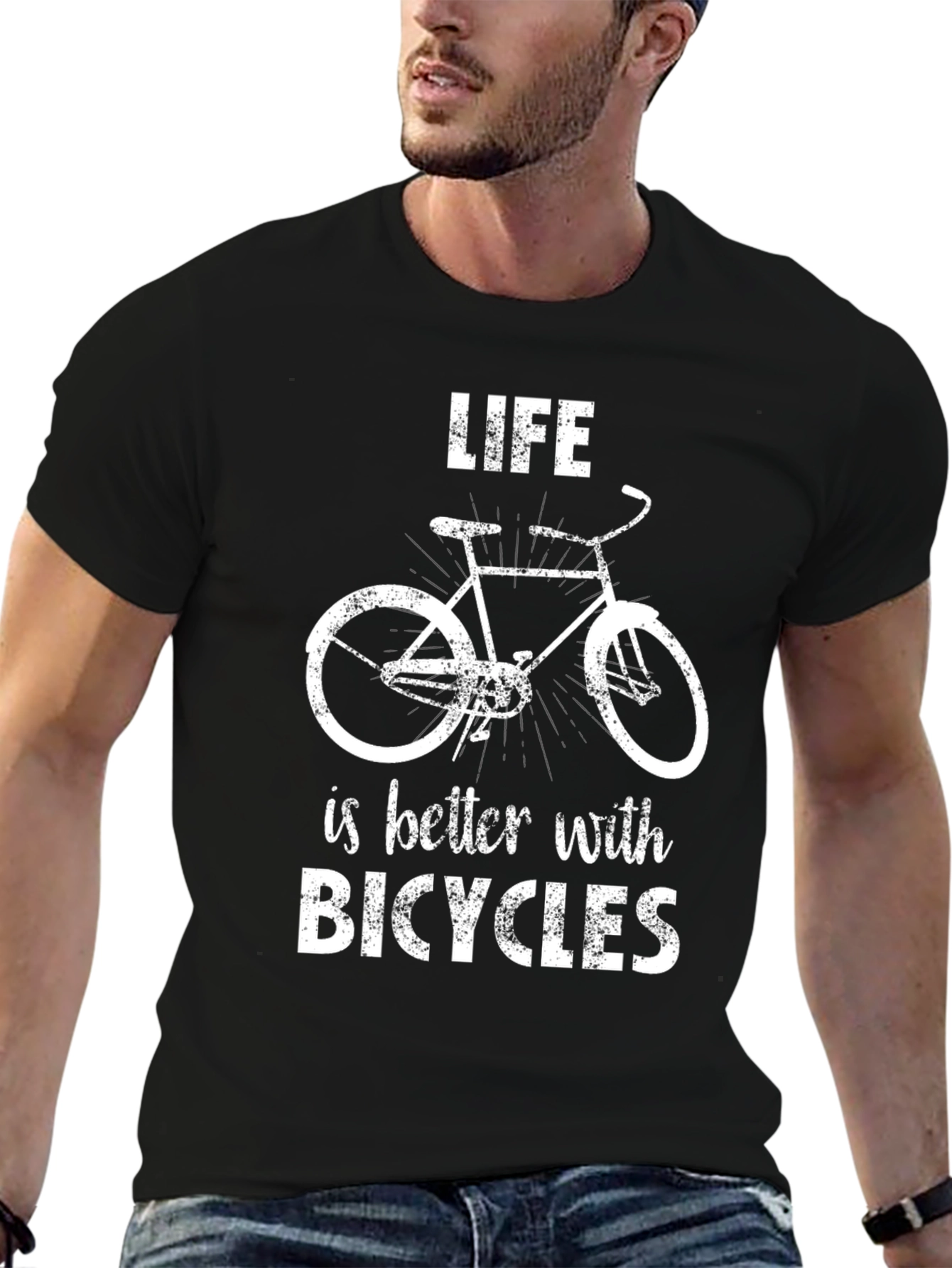 Life is Better with Bicycles T-Shirt