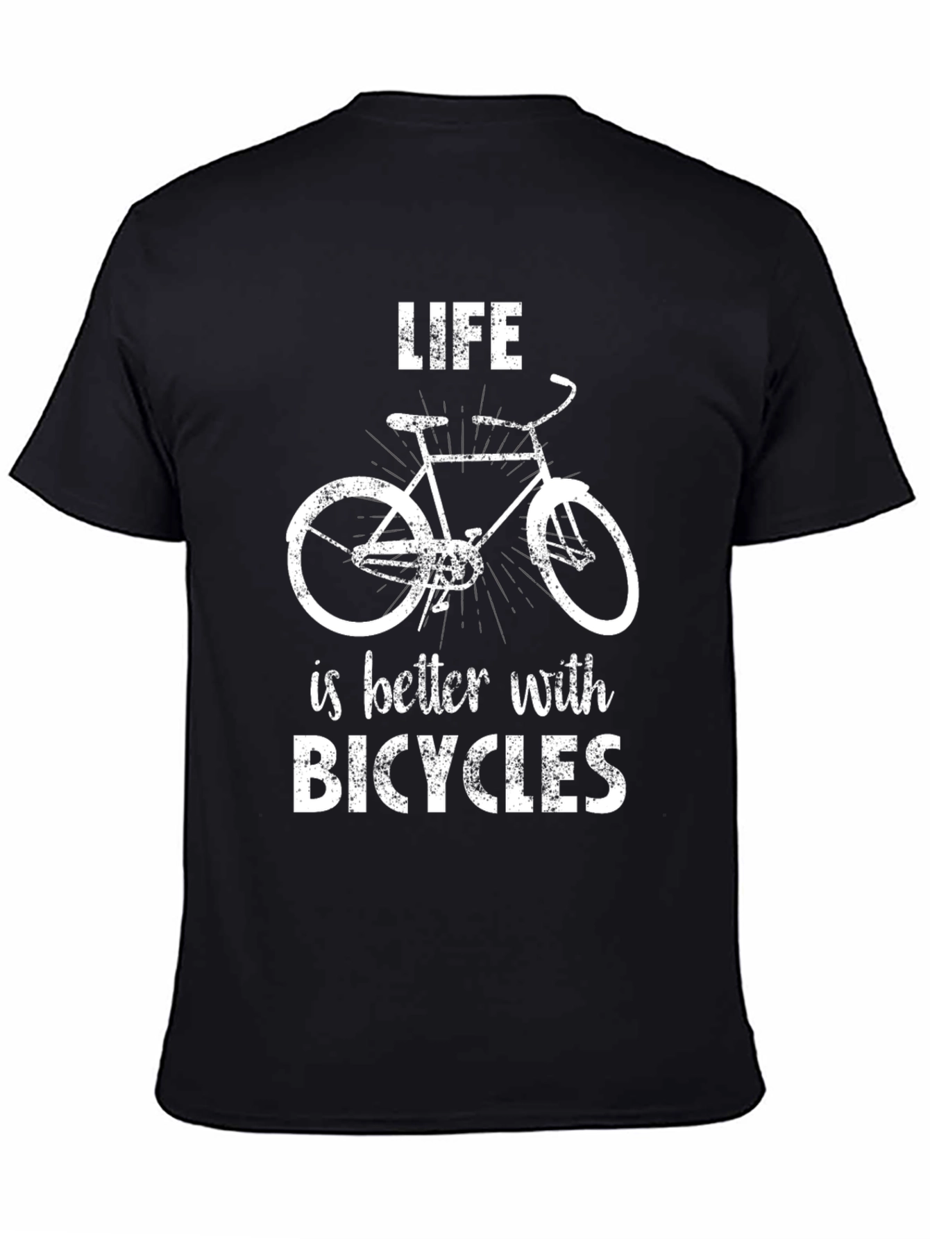 Life is Better with Bicycles T-Shirt