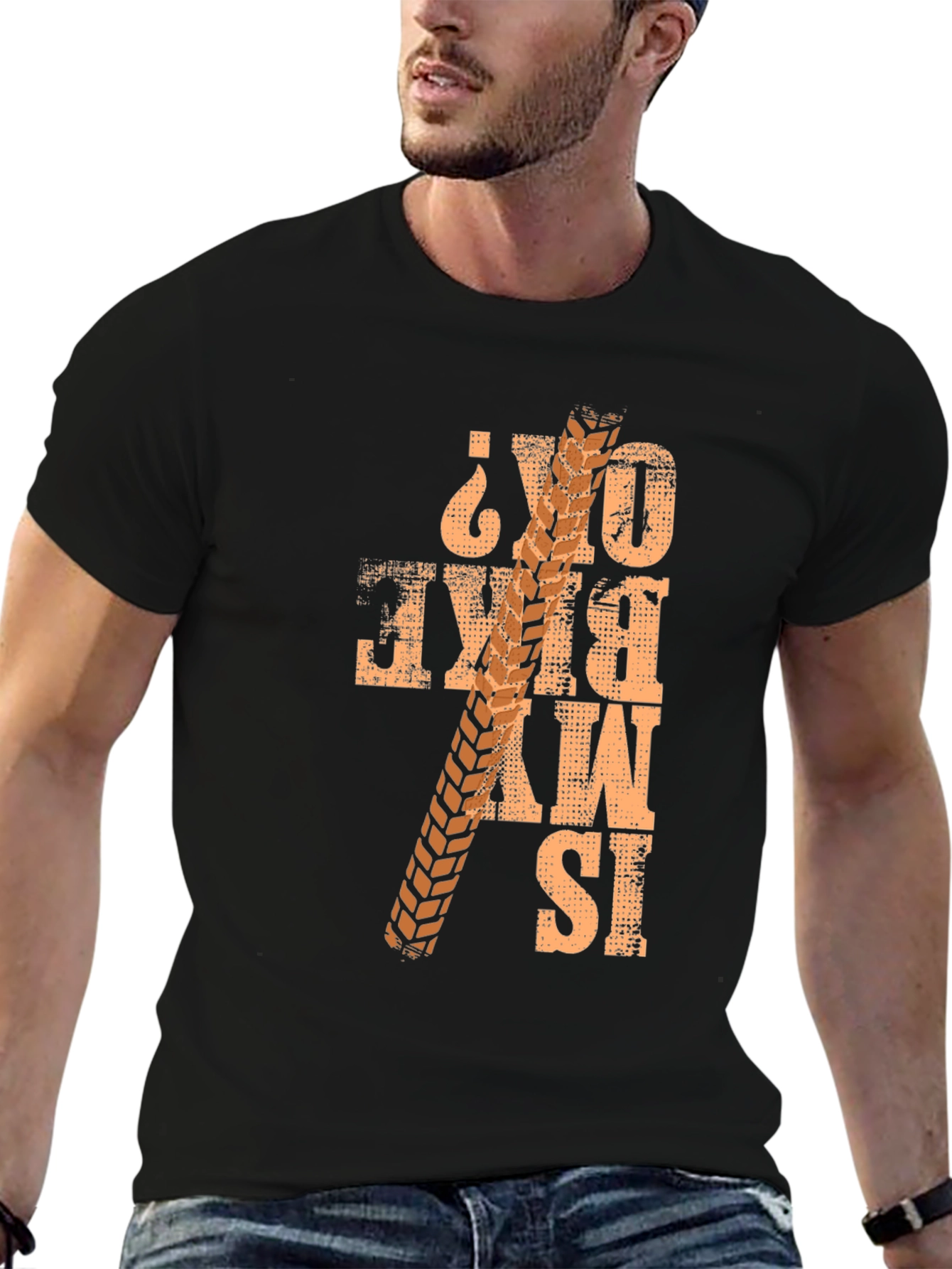Is My Bike OK? T-Shirt - Mountain Biker Tee