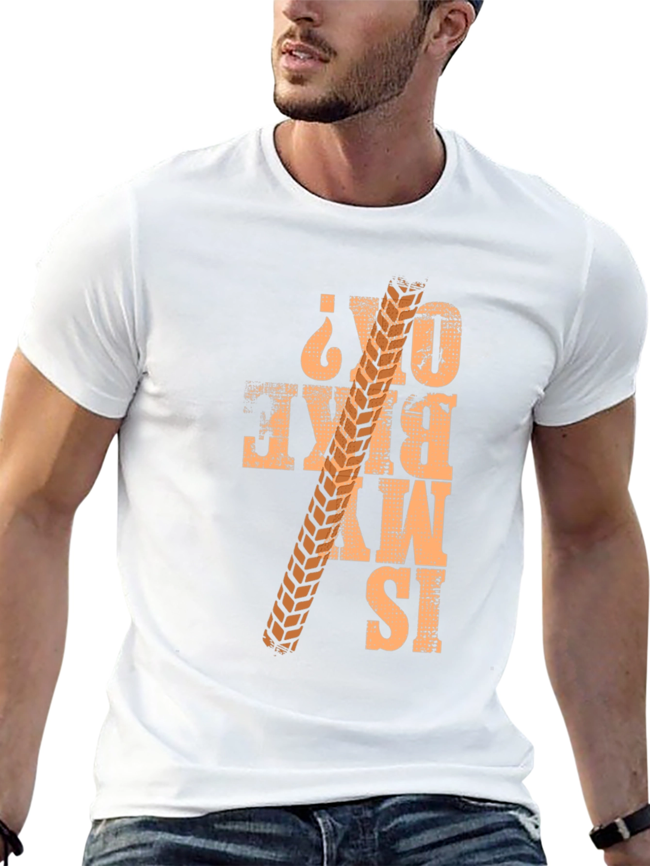 Is My Bike OK? T-Shirt - Mountain Biker Tee