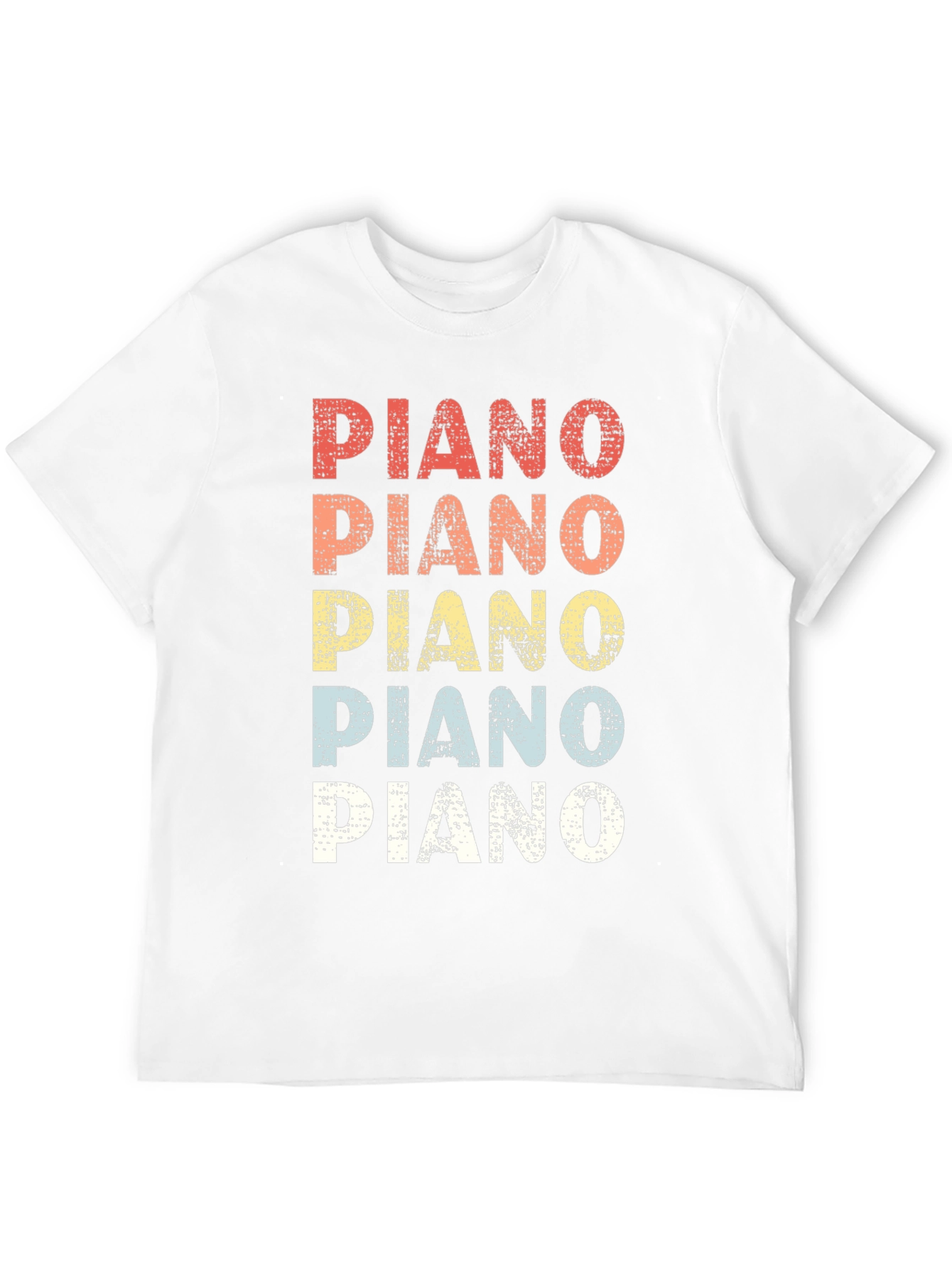 Retro Piano T-Shirt - Musician Gift