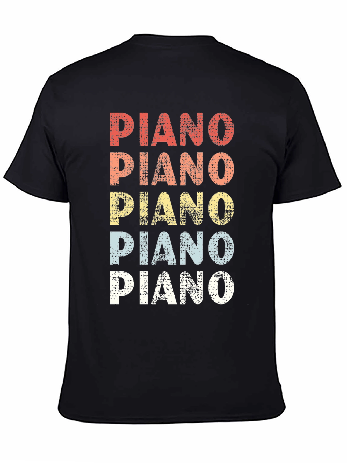 Retro Piano T-Shirt - Musician Gift