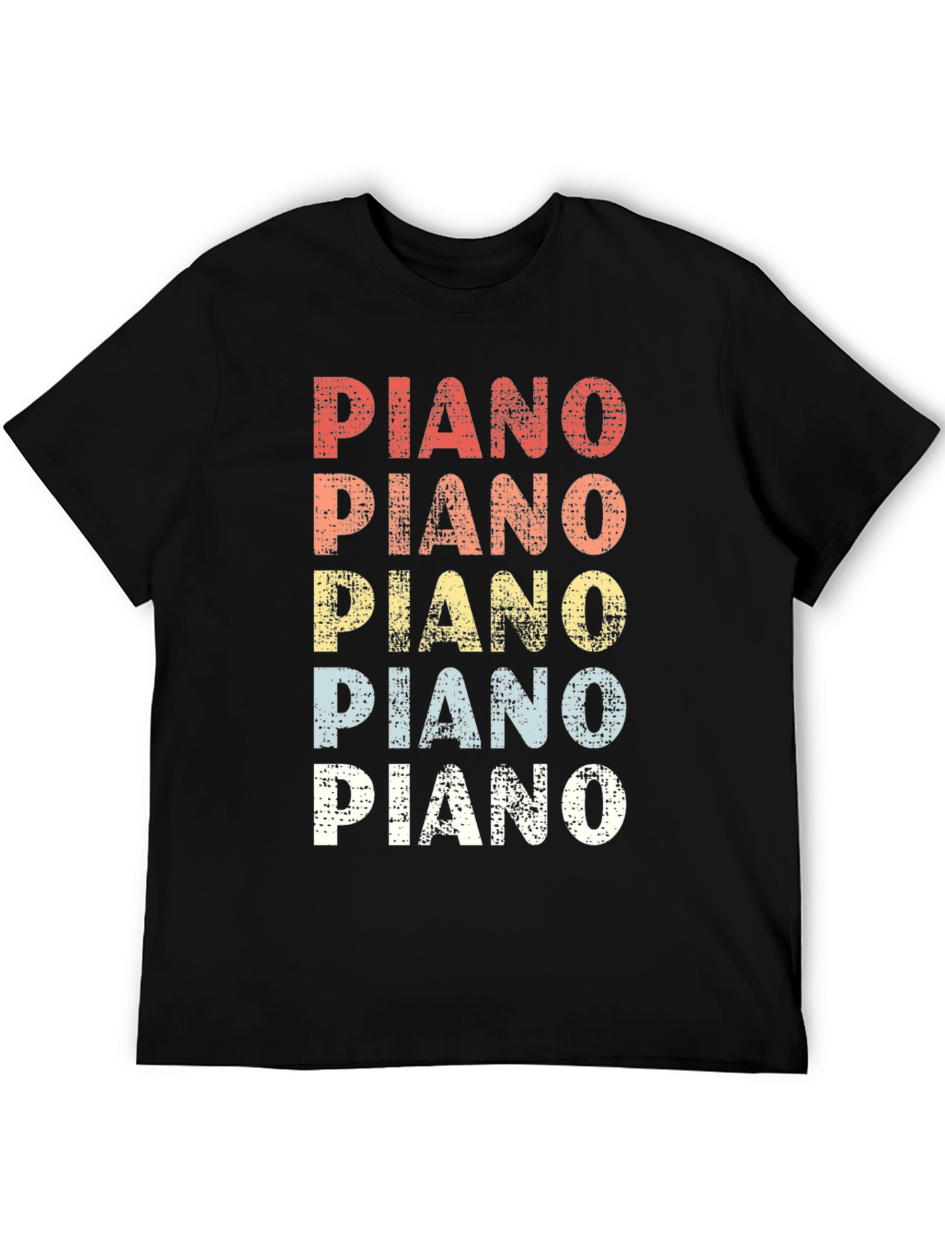 Retro Piano T-Shirt - Musician Gift