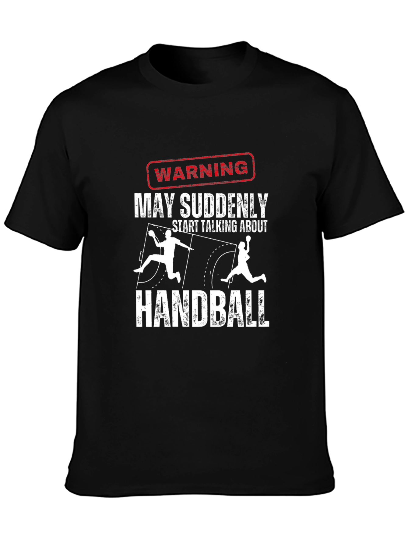 Handball Warning Graphic Tee