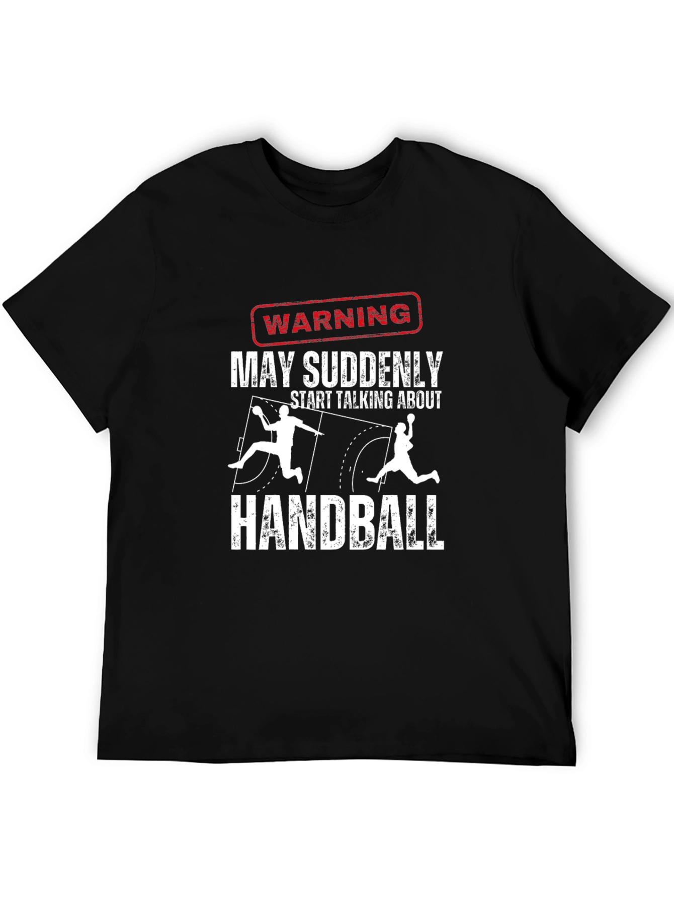 Handball Warning Graphic Tee
