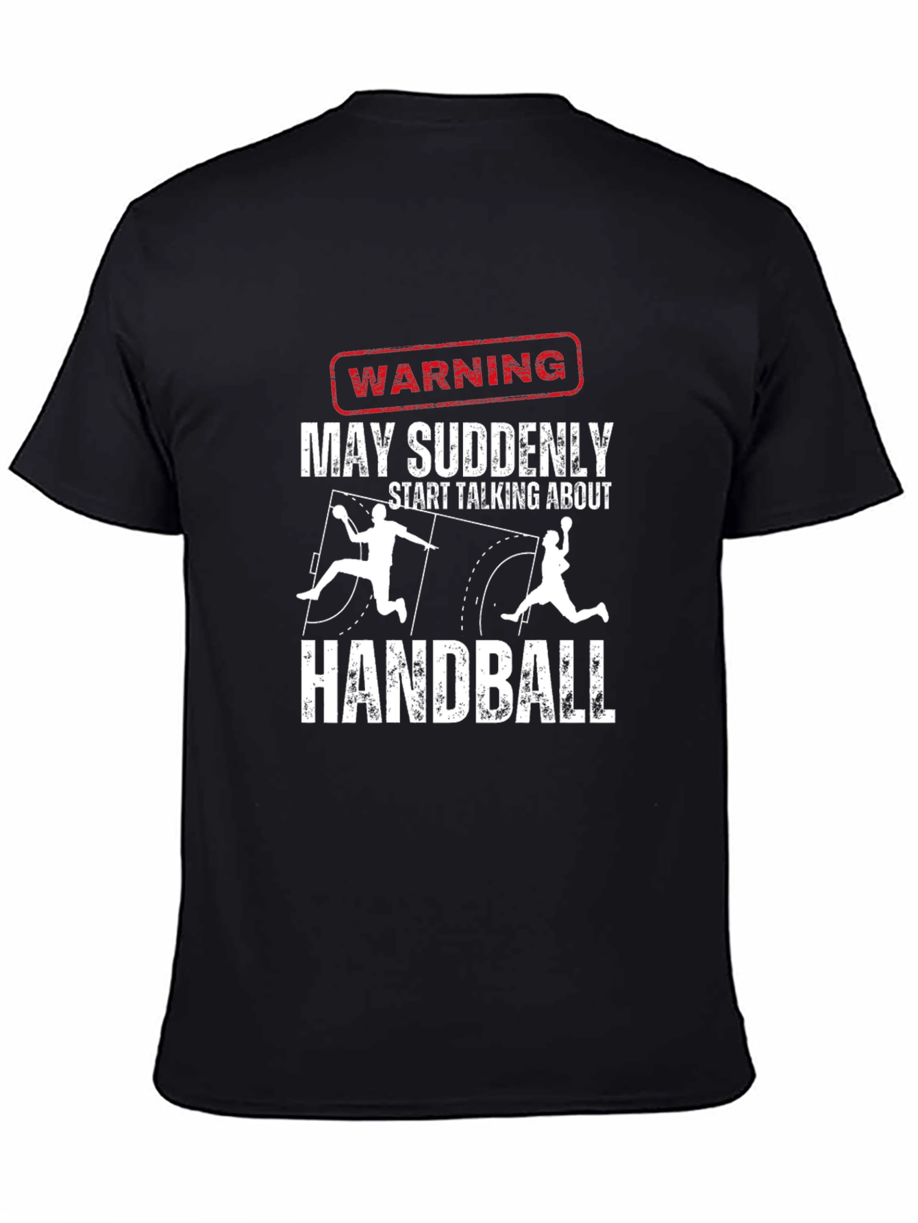 Handball Warning Graphic Tee
