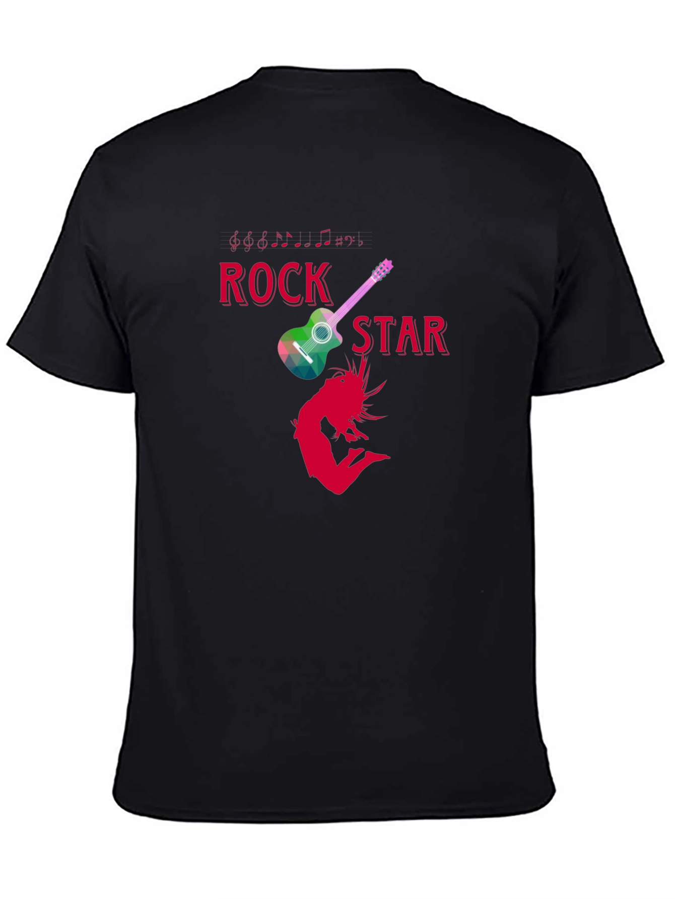 Rock Star Graphic Tee - Stylish Band T-Shirt
