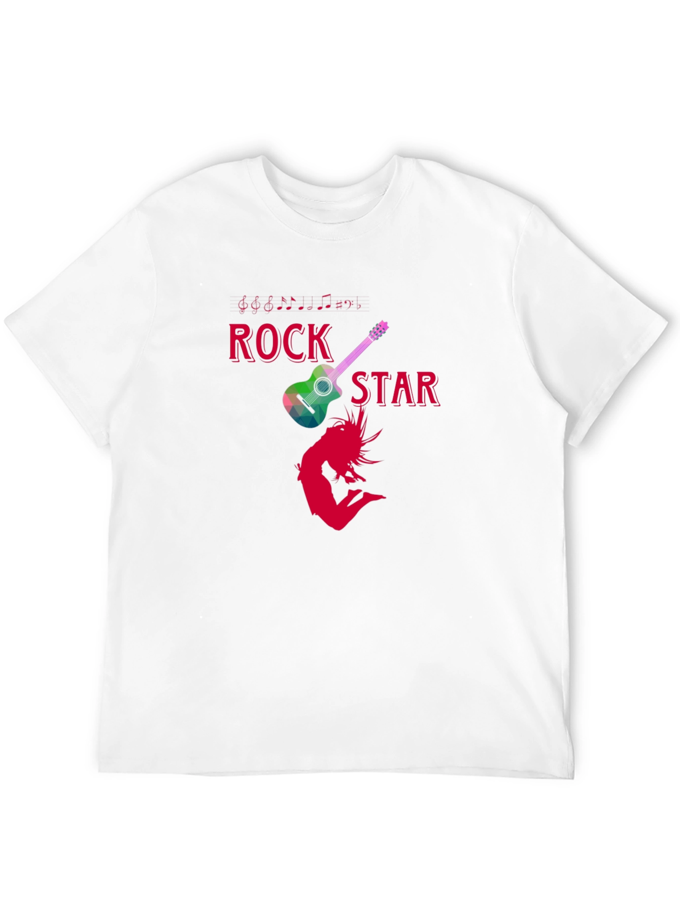 Rock Star Graphic Tee - Stylish Band T-Shirt