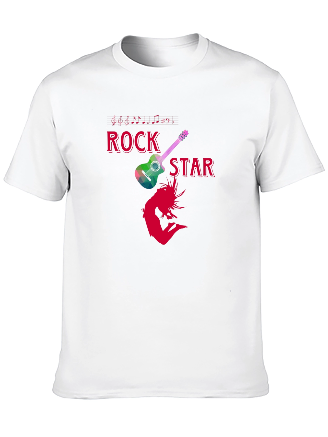 Rock Star Graphic Tee - Stylish Band T-Shirt