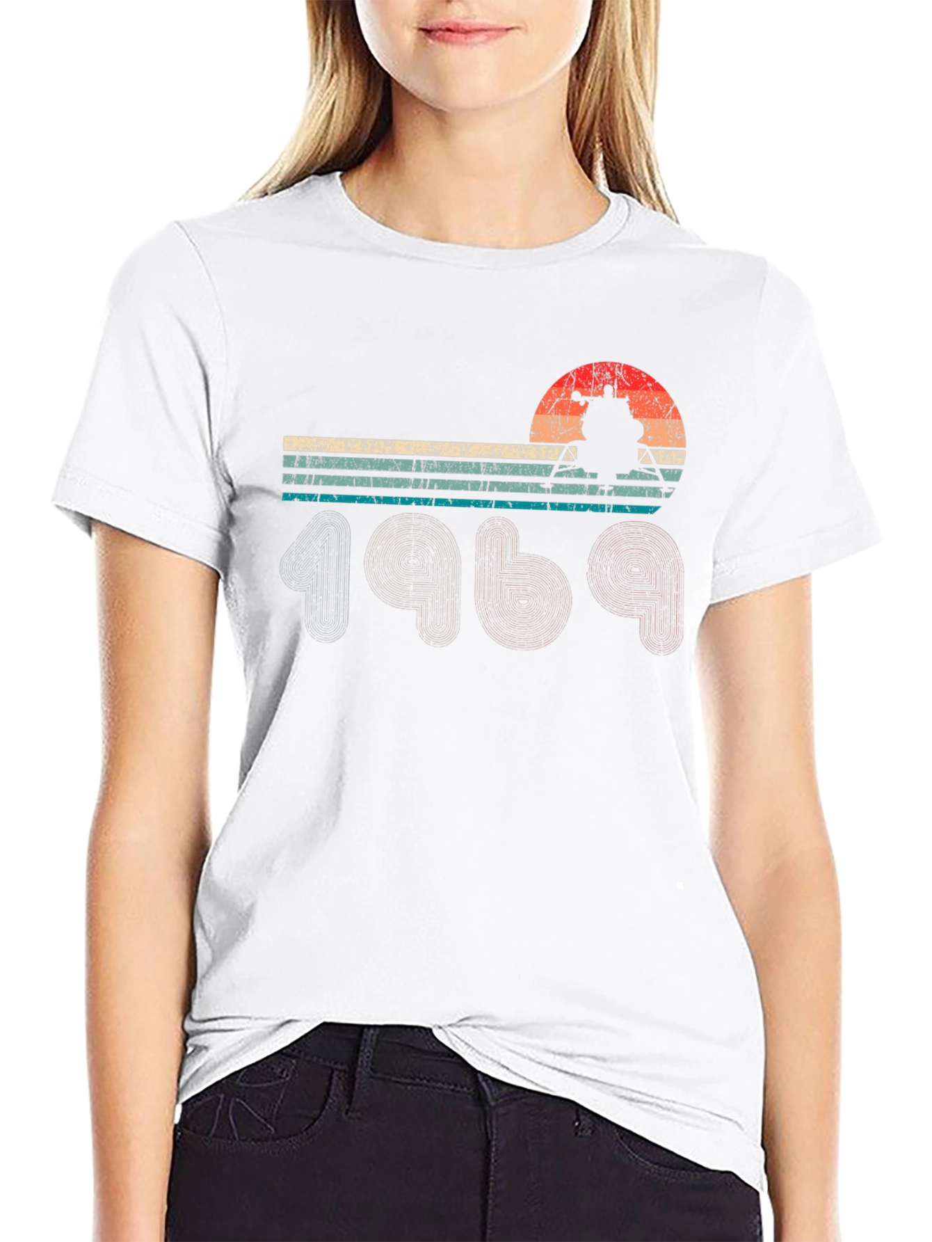 Retro 1969 Moon Landing T-Shirt