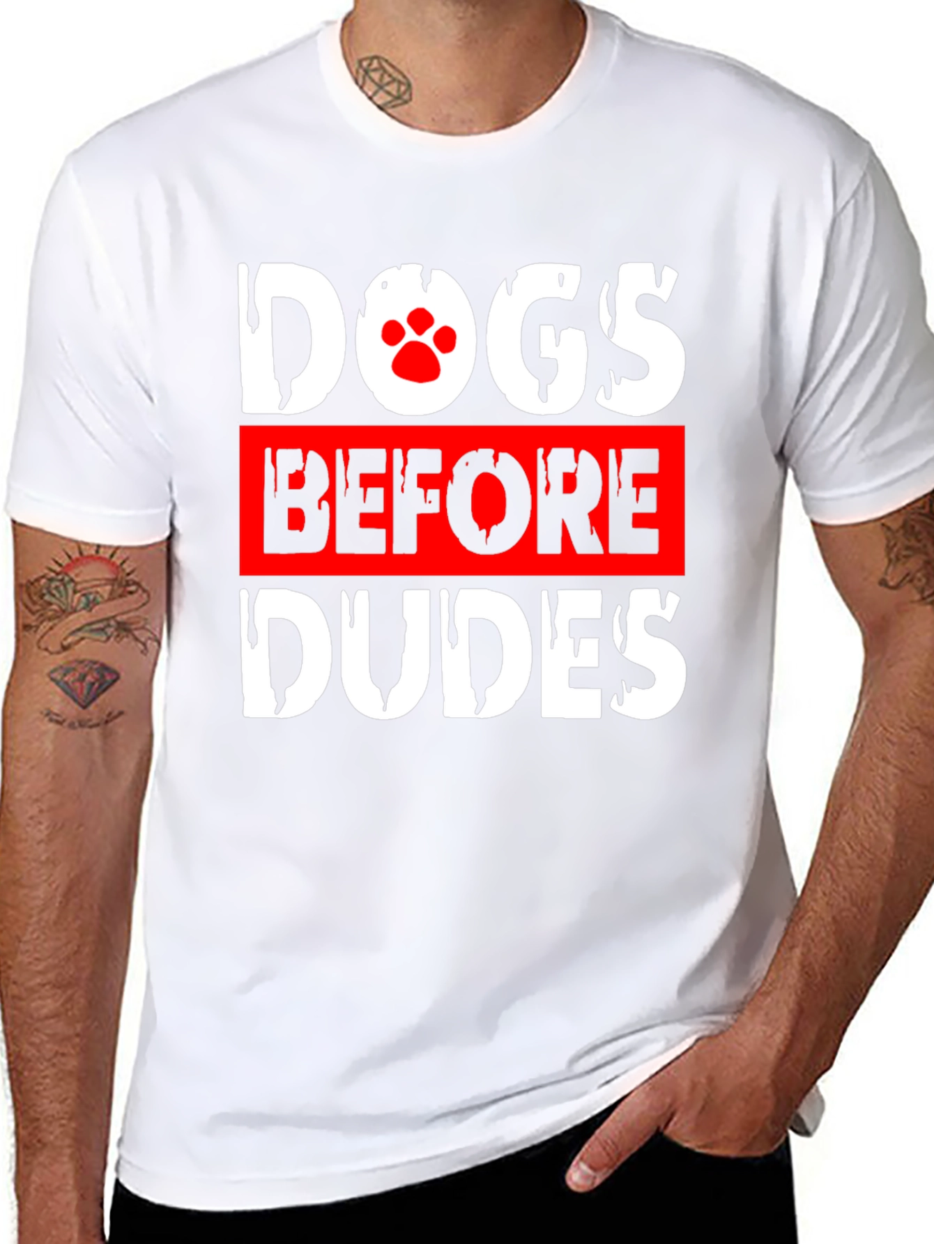 Dogs Before Dudes Graphic Tee