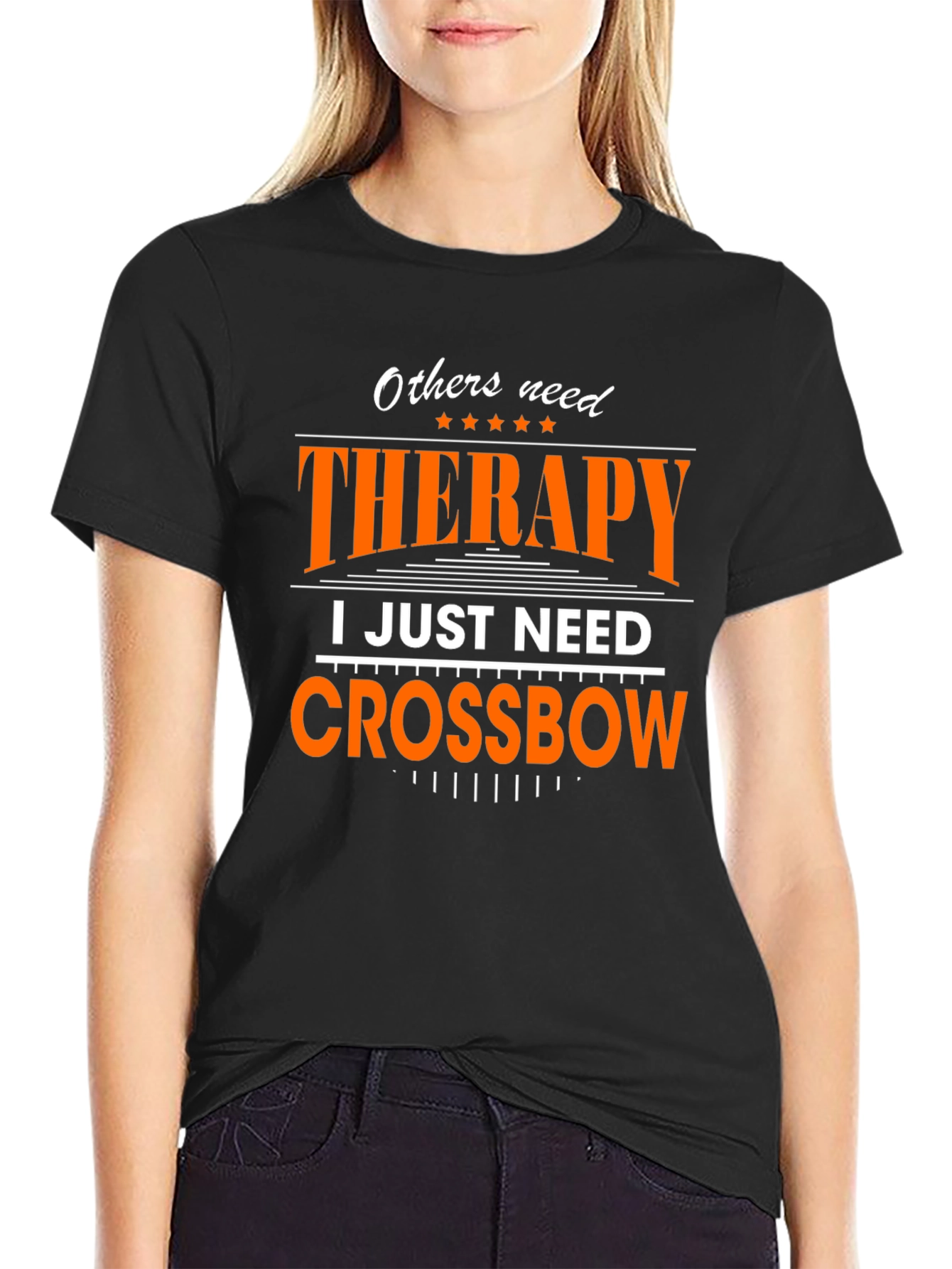 Therapy Crossbow T-Shirt - Black