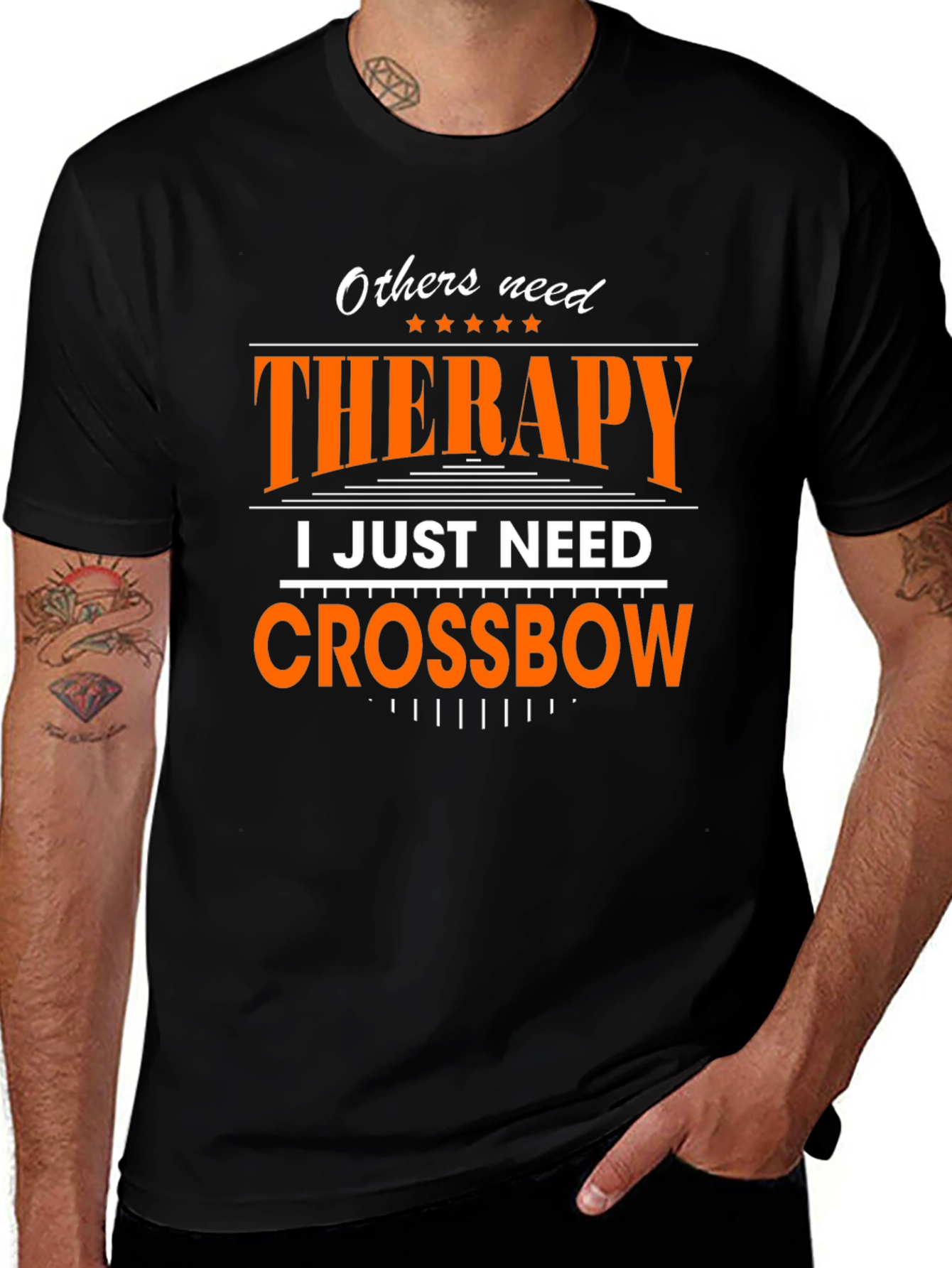 Therapy Crossbow T-Shirt - Black