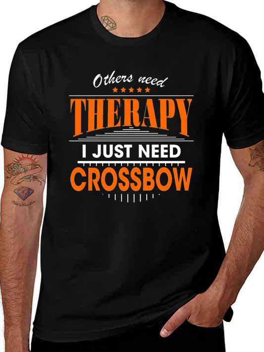 Therapy Crossbow T-Shirt - Black