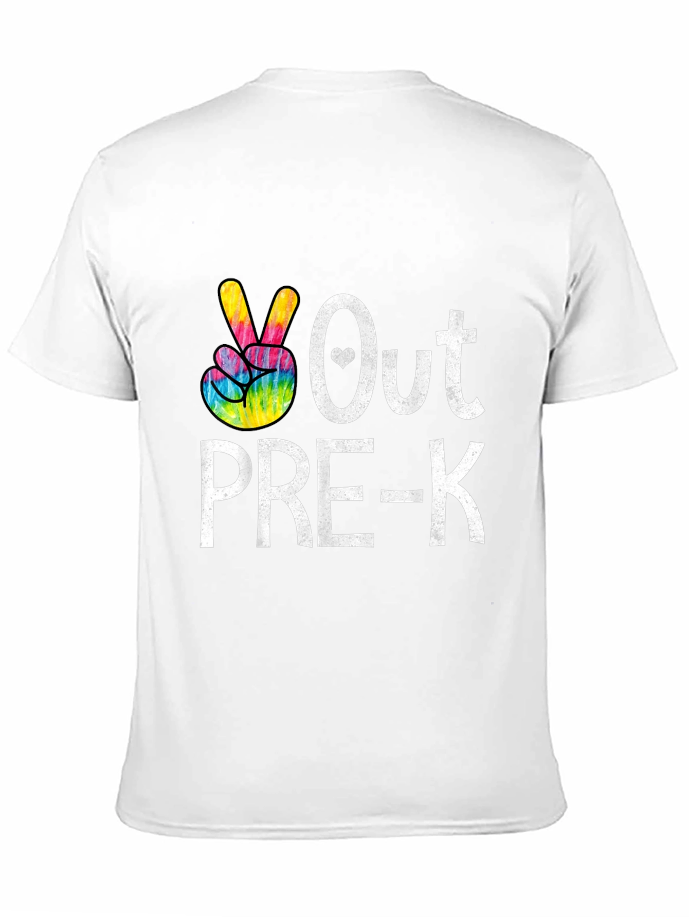 Peace Out Pre-K Graphic Tee - Back to School