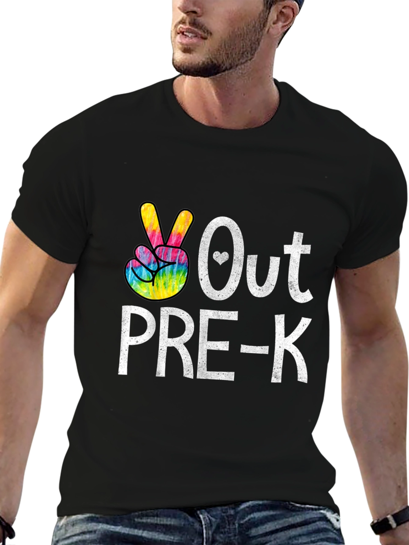 Peace Out Pre-K Graphic Tee - Back to School