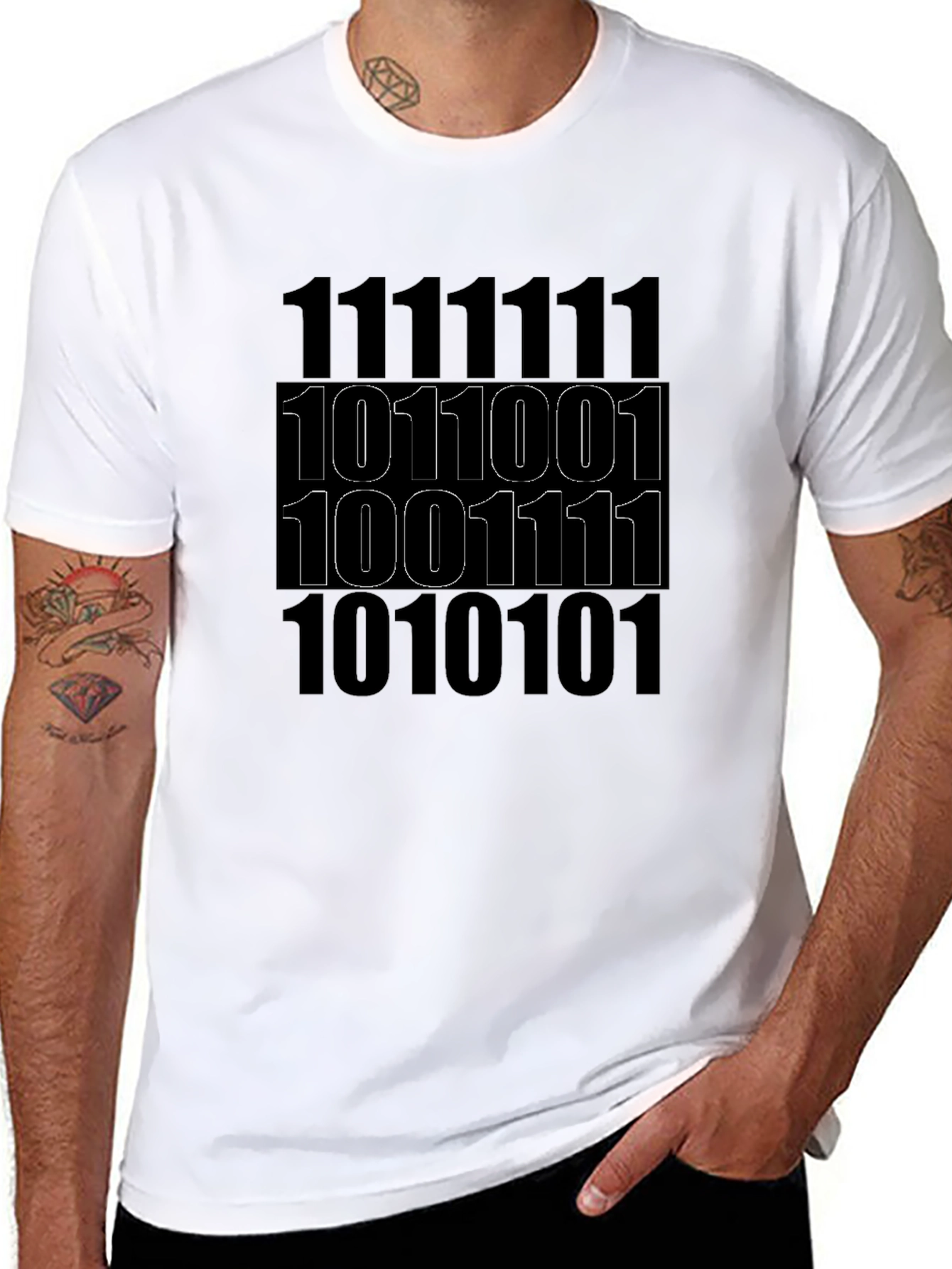 Binary Code T-Shirt - Geek Chic
