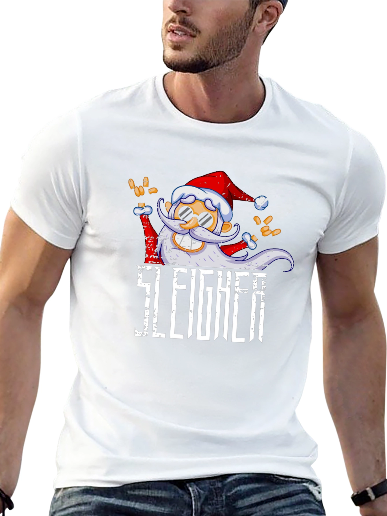 Sleigher Santa T-Shirt