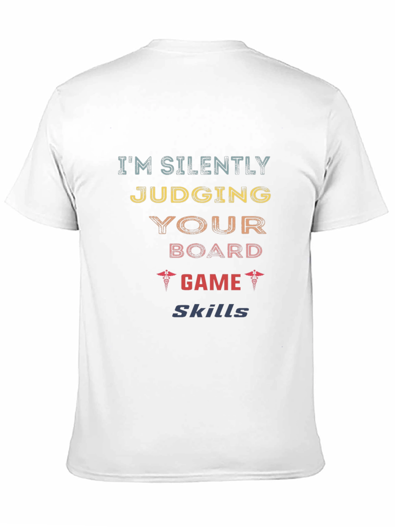 Silently Judging Board Game Skills T-Shirt