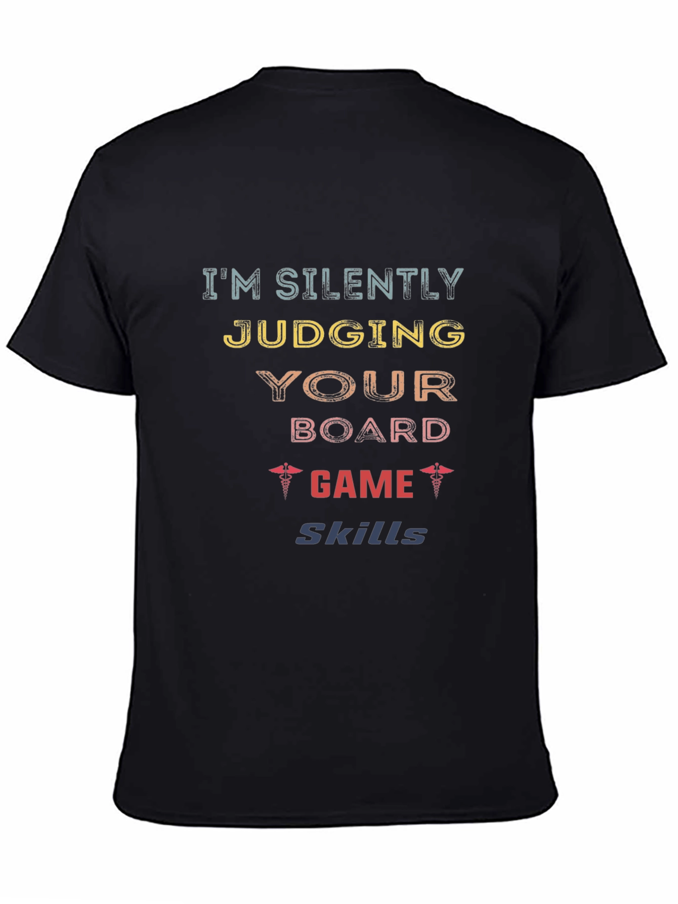 Silently Judging Board Game Skills T-Shirt
