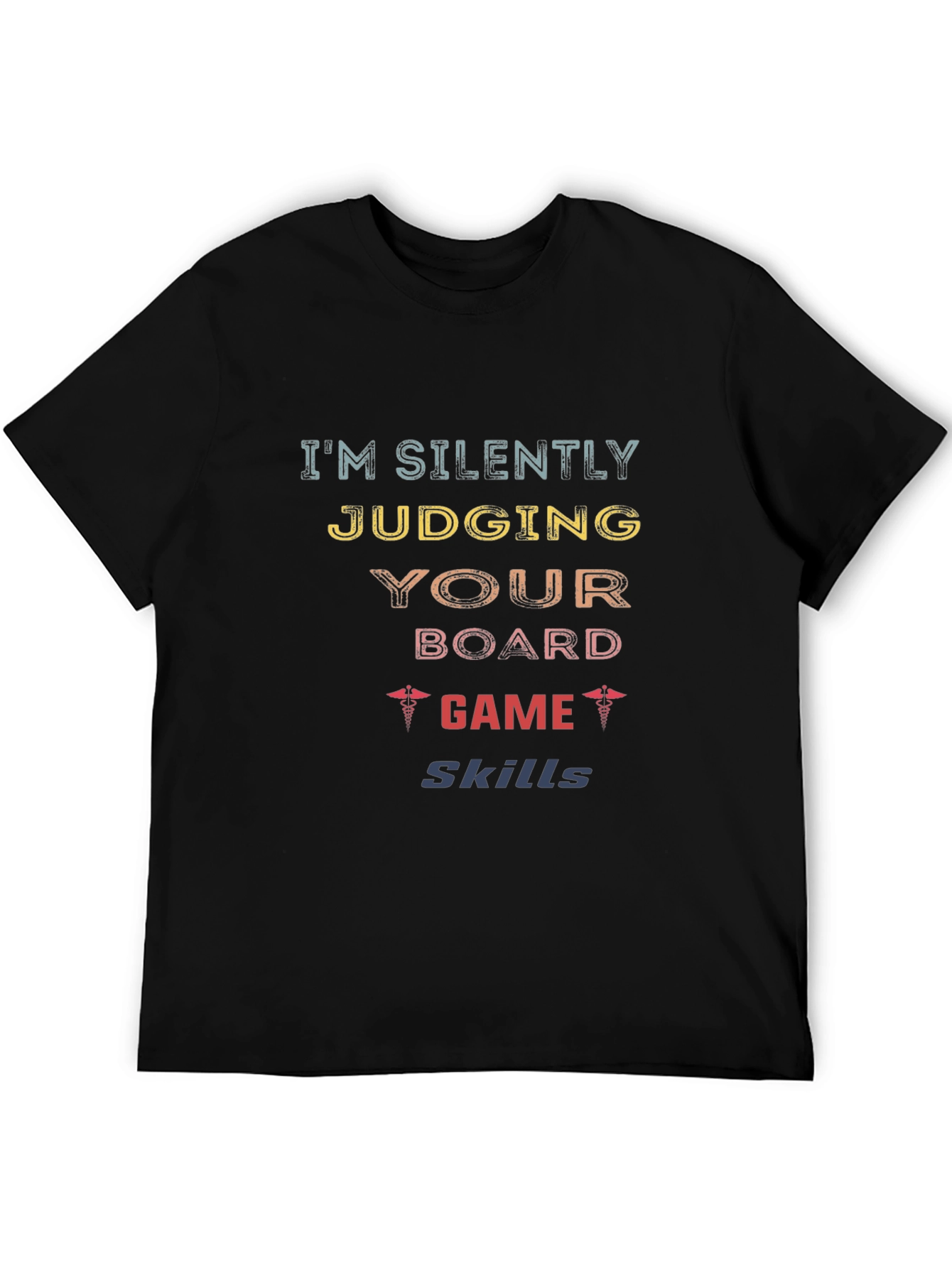 Silently Judging Board Game Skills T-Shirt