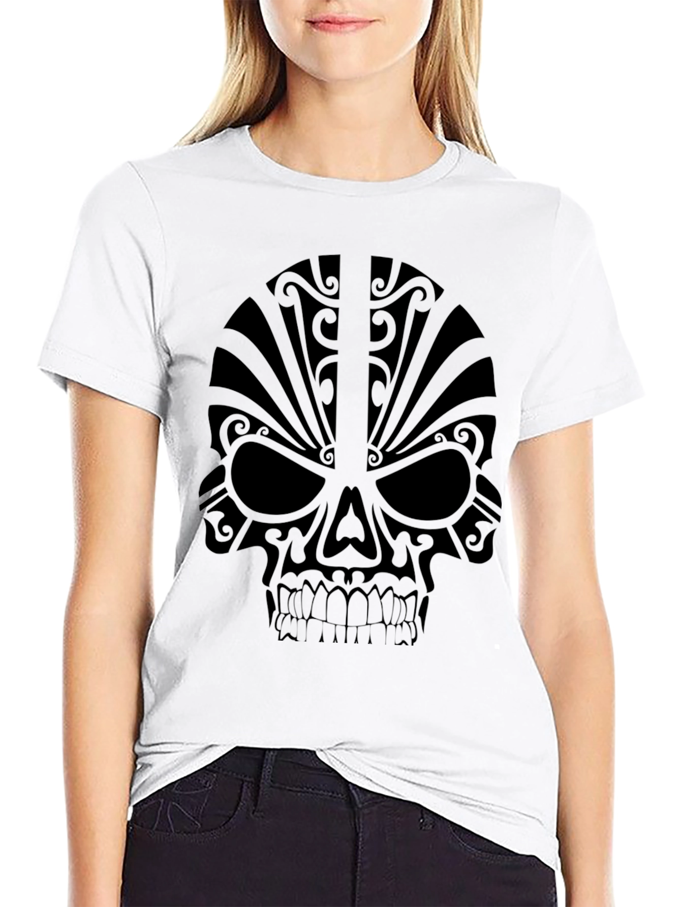 Skull Graphic Tee - Bold Design