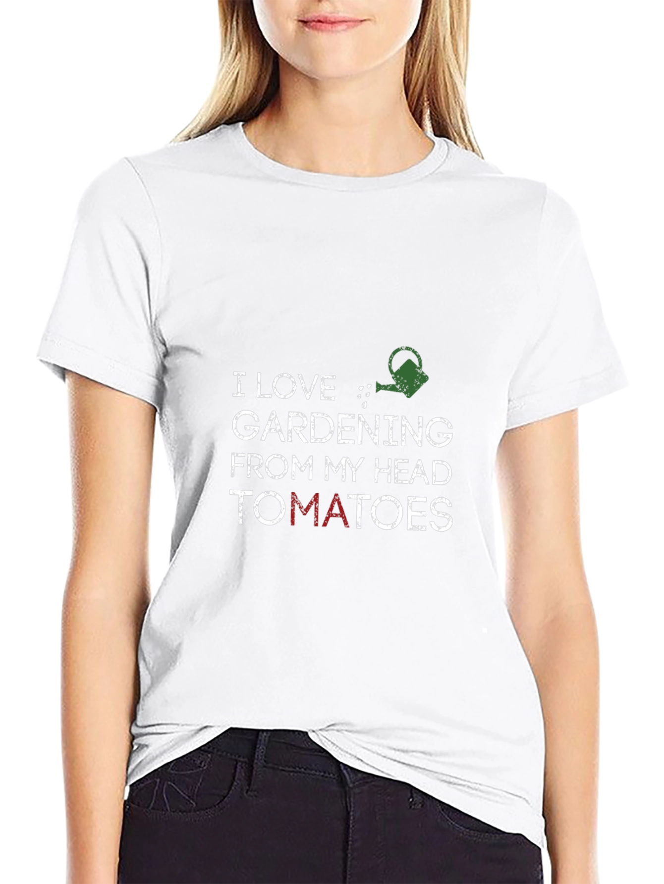 Gardening Lovers Black T-Shirt
