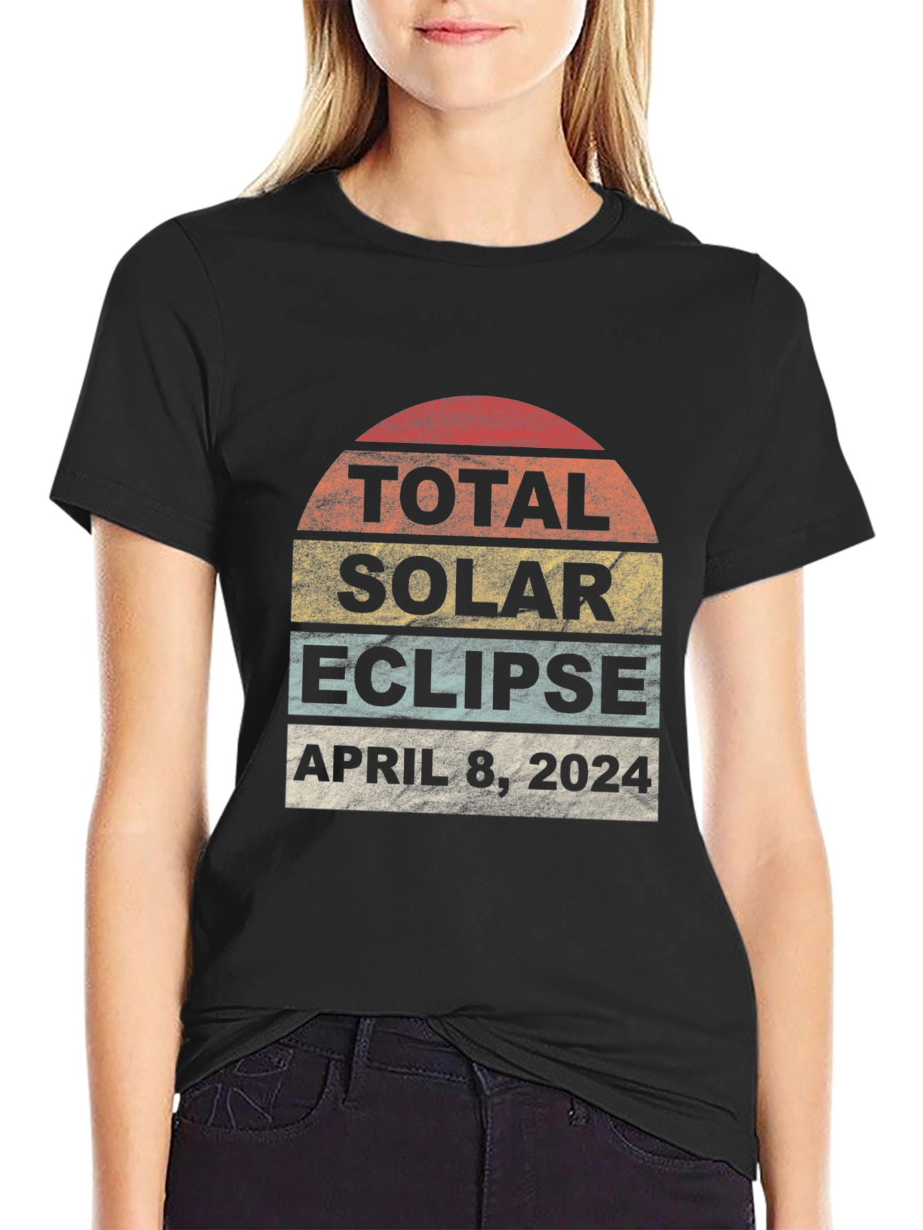 Total Solar Eclipse April 8 2024 Graphic Tee