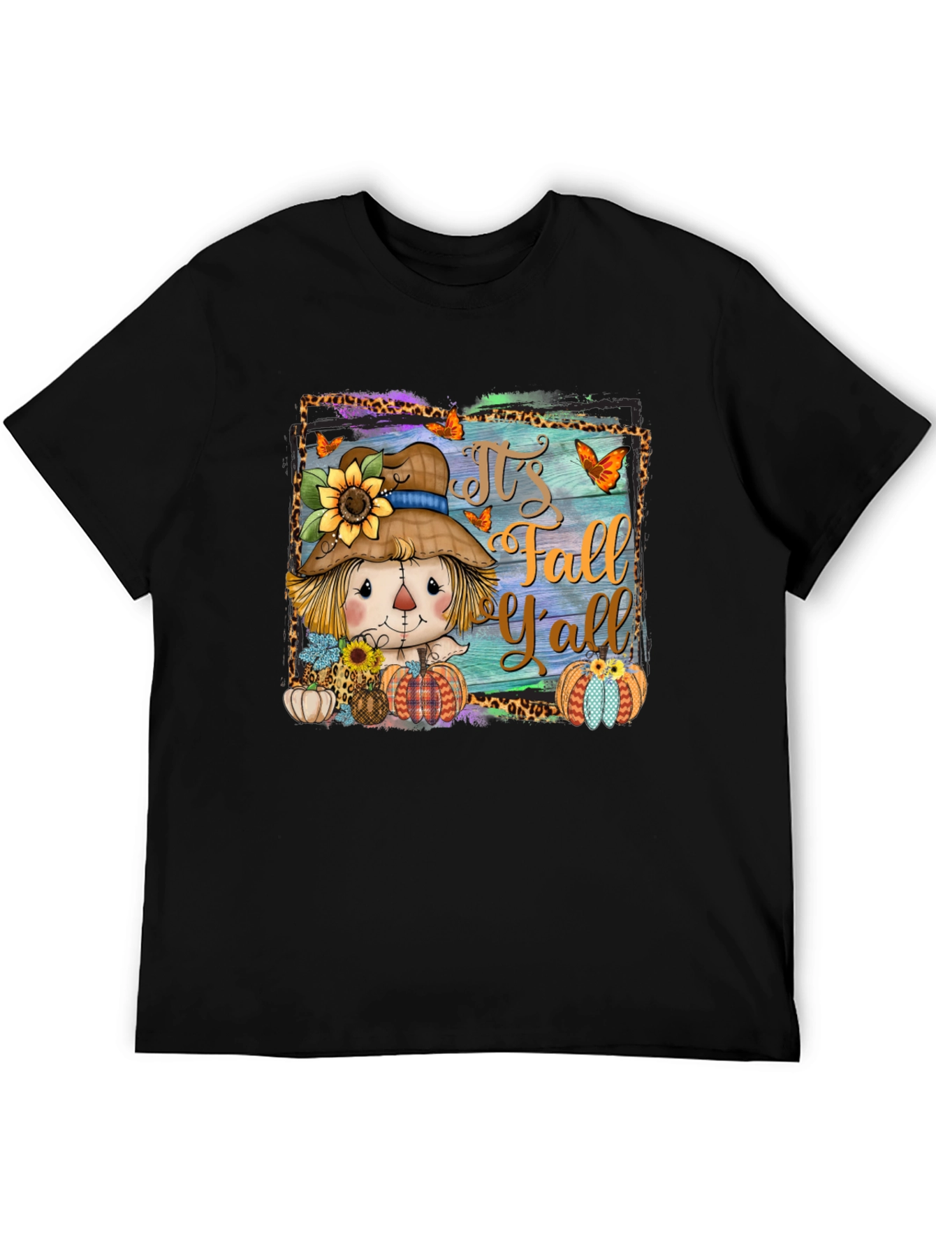 Fall Yall Scarecrow Graphic Tee
