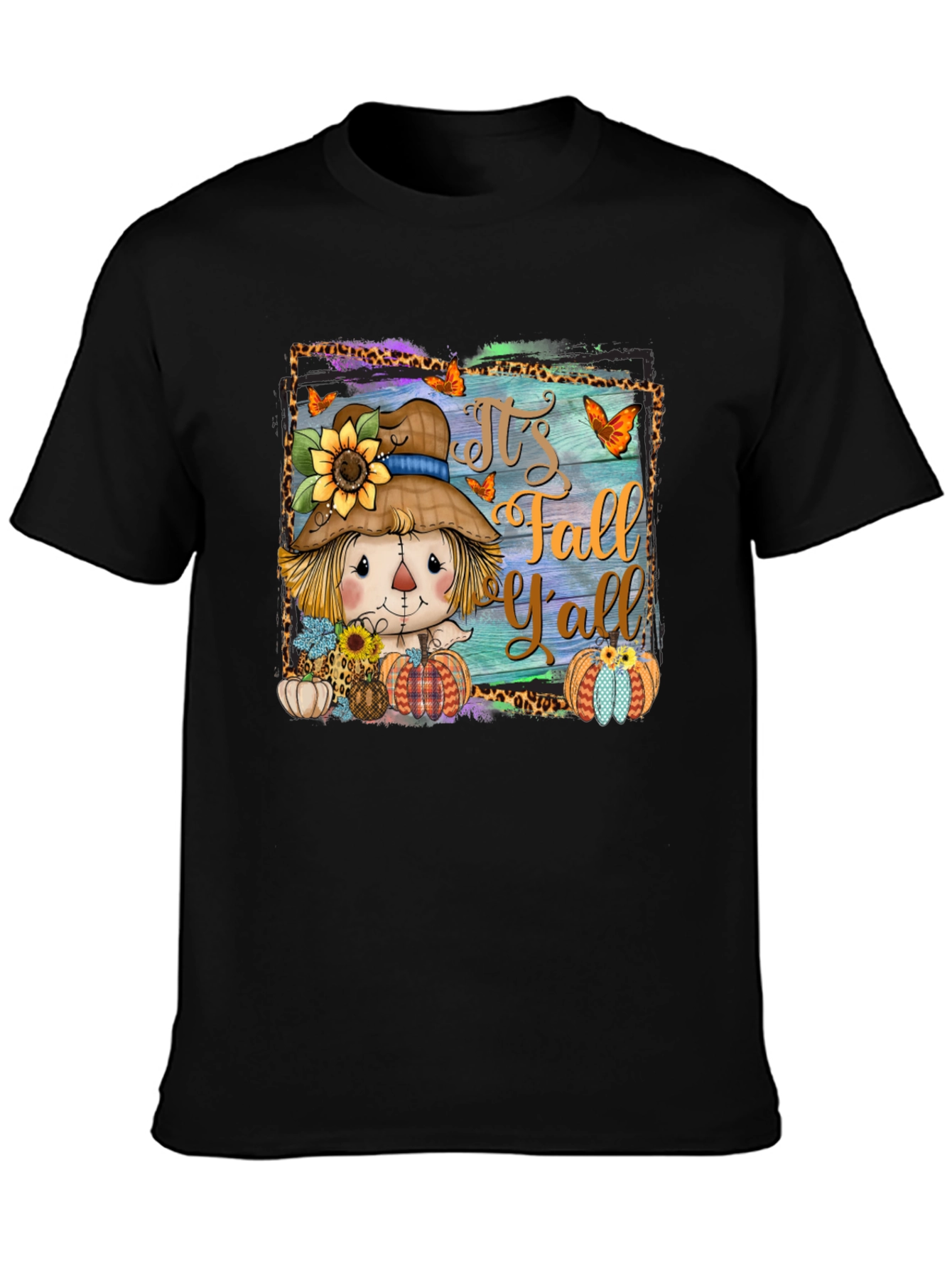 Fall Yall Scarecrow Graphic Tee