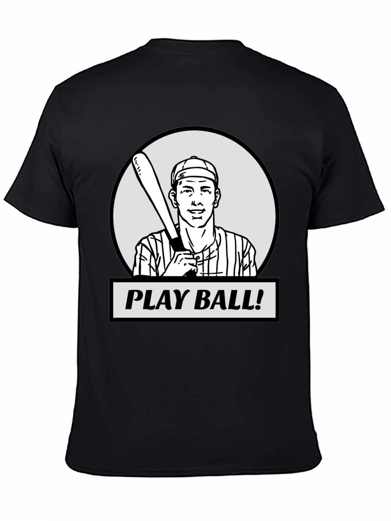 Play Ball Baseball Graphic T-Shirt
