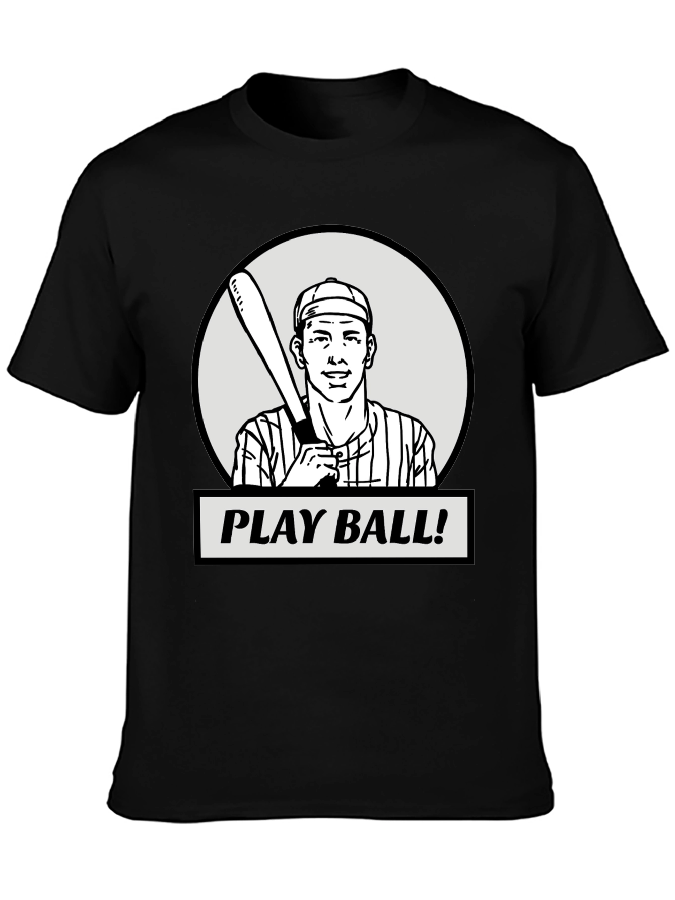 Play Ball Baseball Graphic T-Shirt