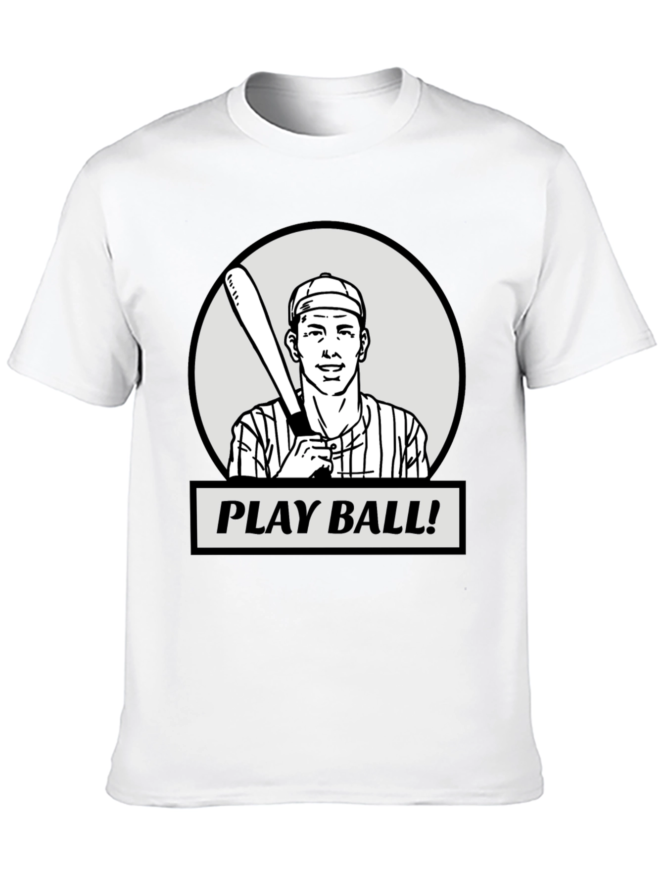 Play Ball Baseball Graphic T-Shirt