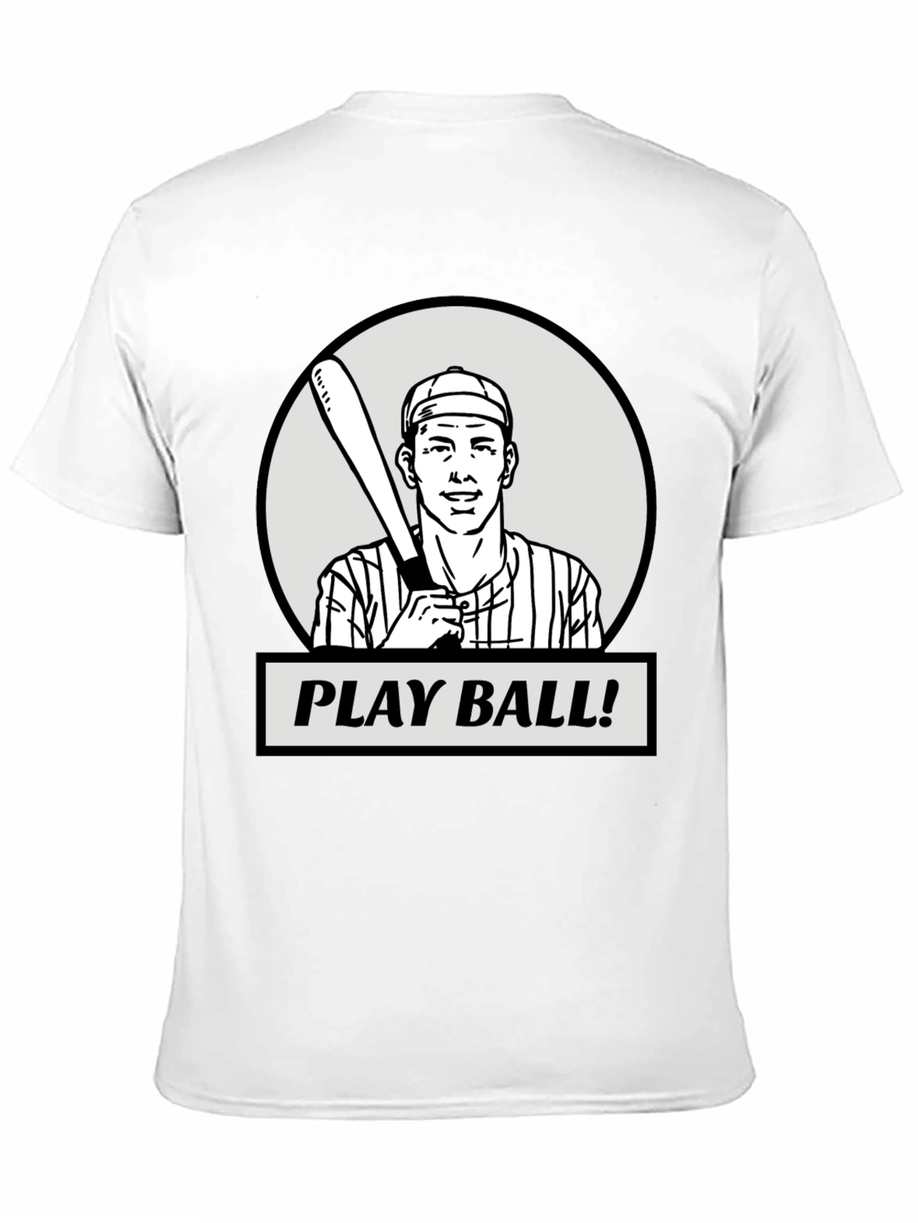 Play Ball Baseball Graphic T-Shirt